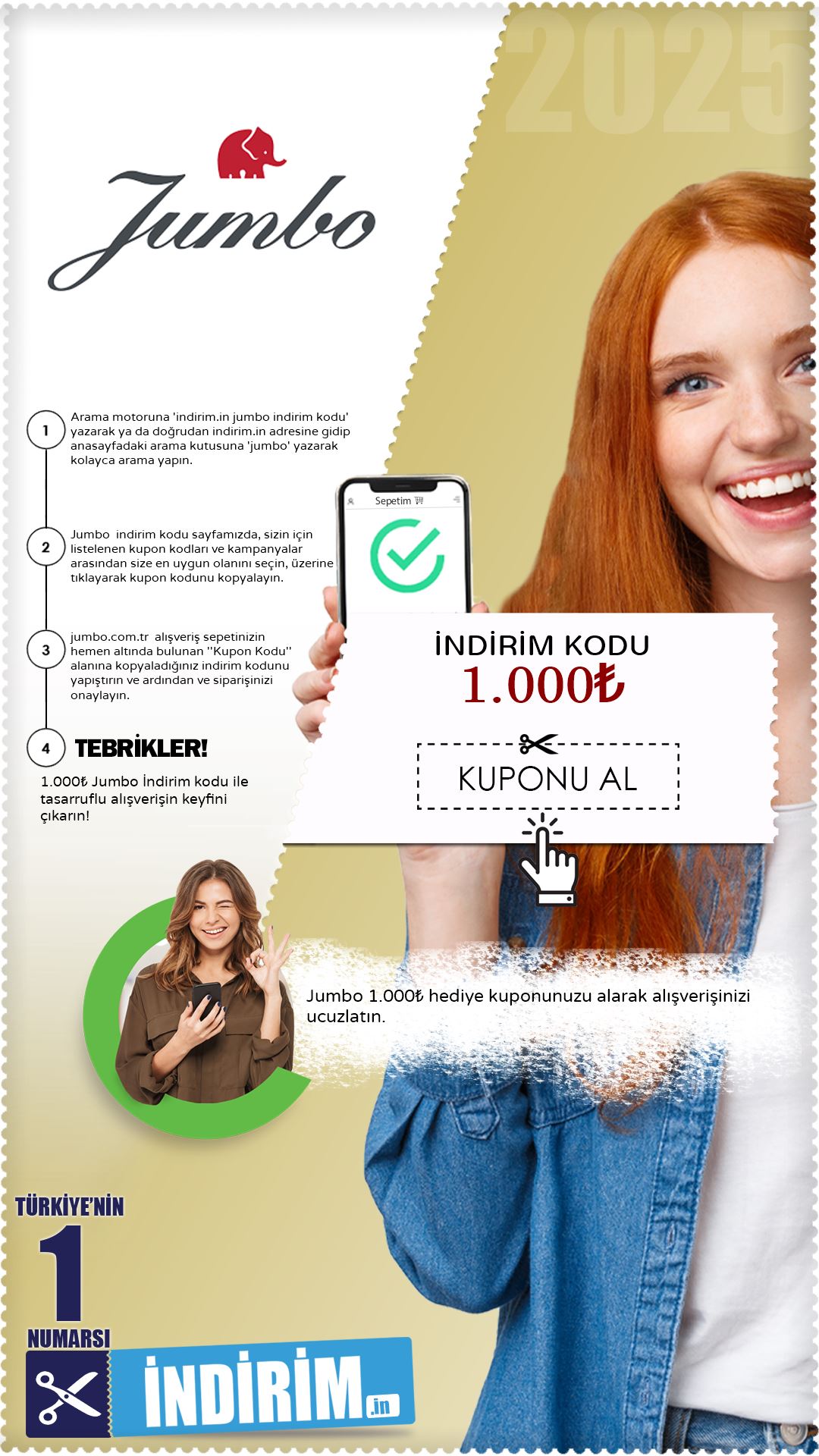 1.000₺ Jumbo İndirim Kodu
