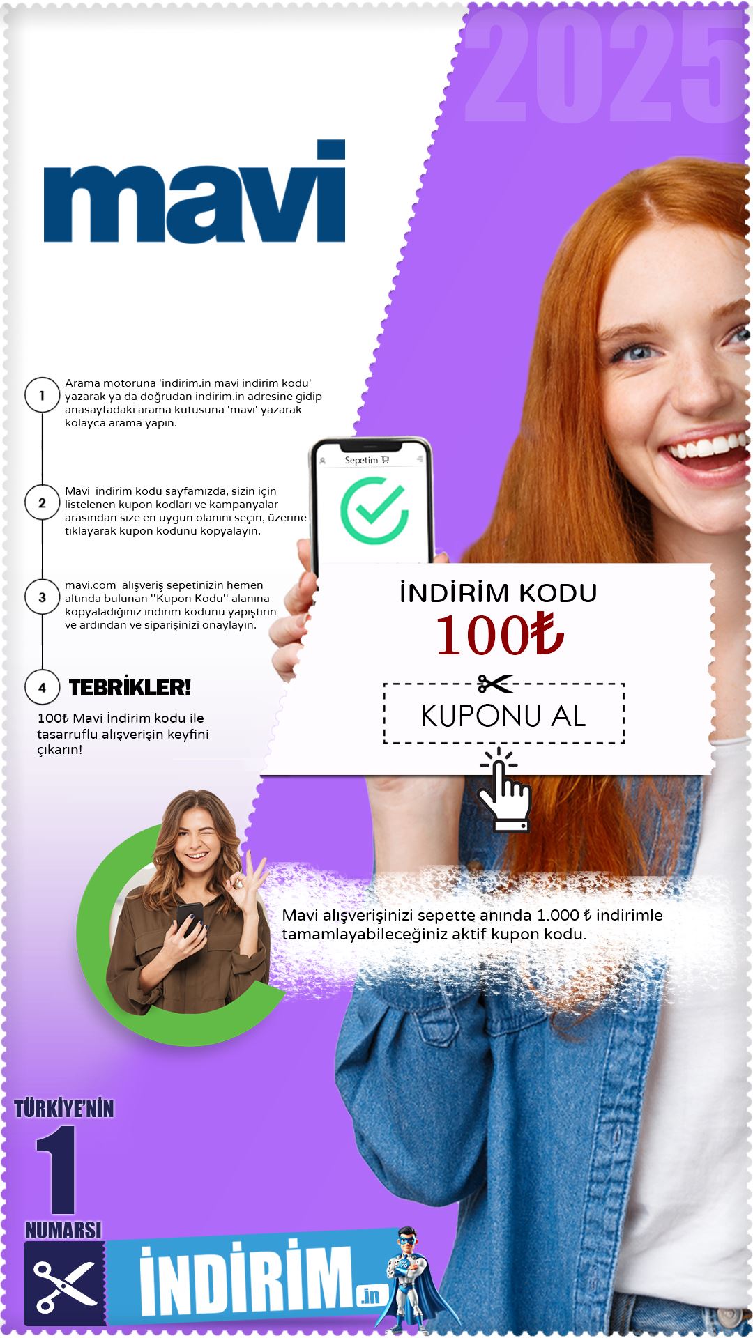 1.000₺ Mavi Kupon Kodu