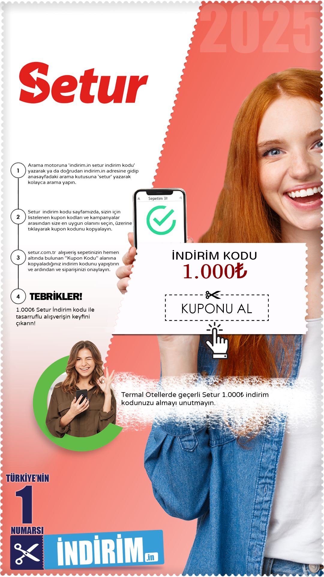 1.000₺ Setur İndirim Kuponu