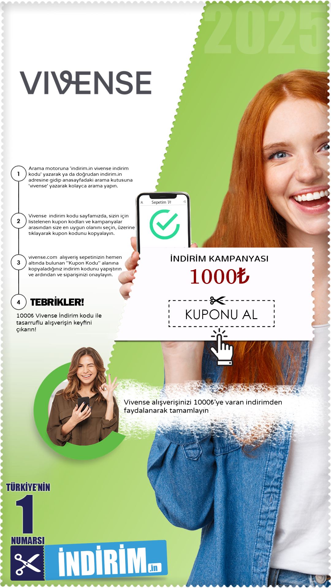 1000₺'Ye Varan Vivense İndirim Avantajı