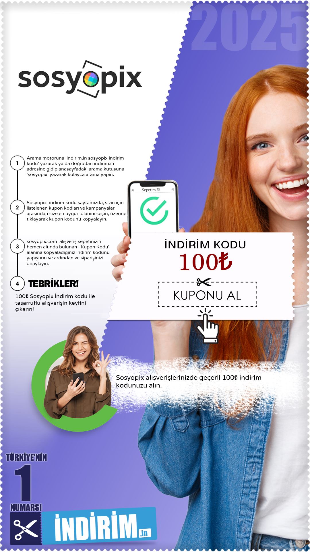 100₺ Sosyopix İndirim Kodu