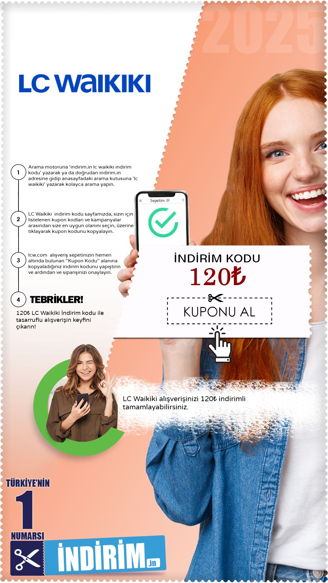 120₺ Lc Waikiki İndirim Kodu