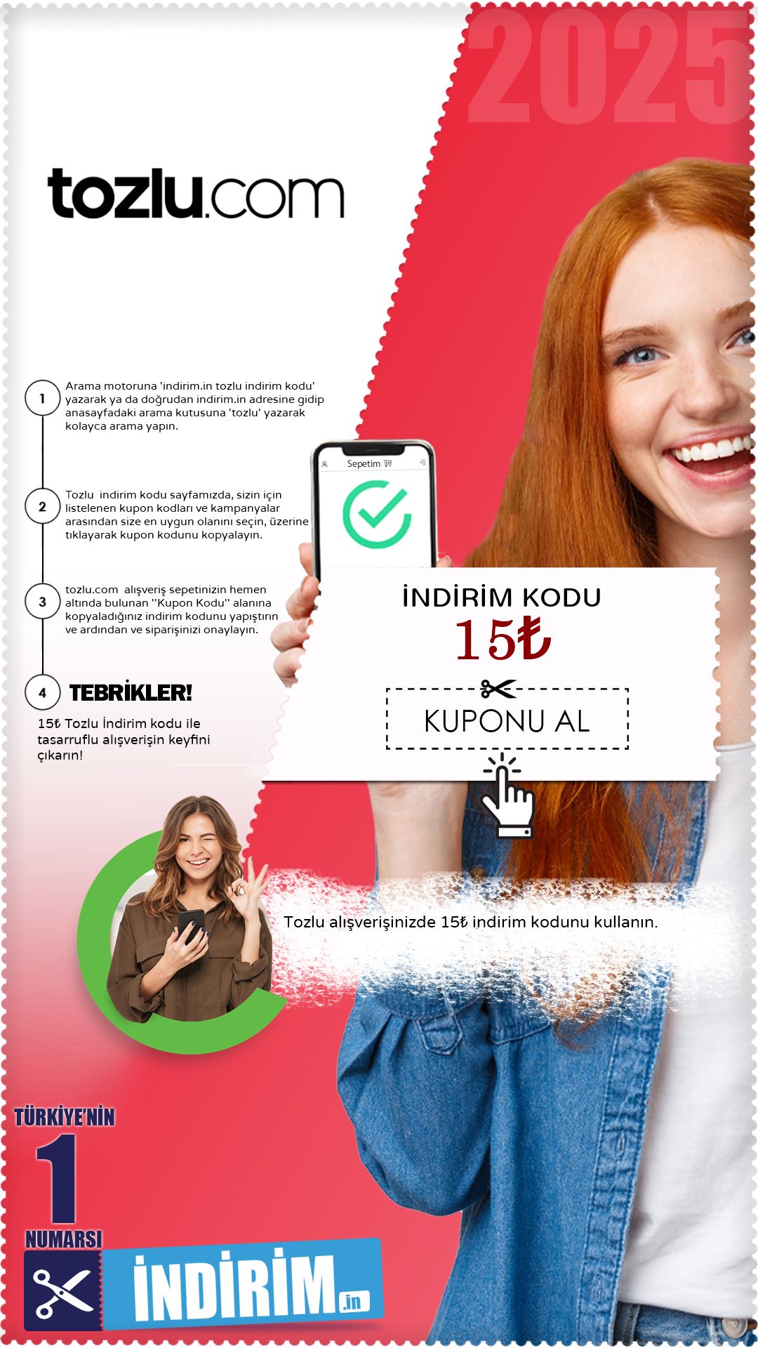15₺ Değerinde İndirim Kodu