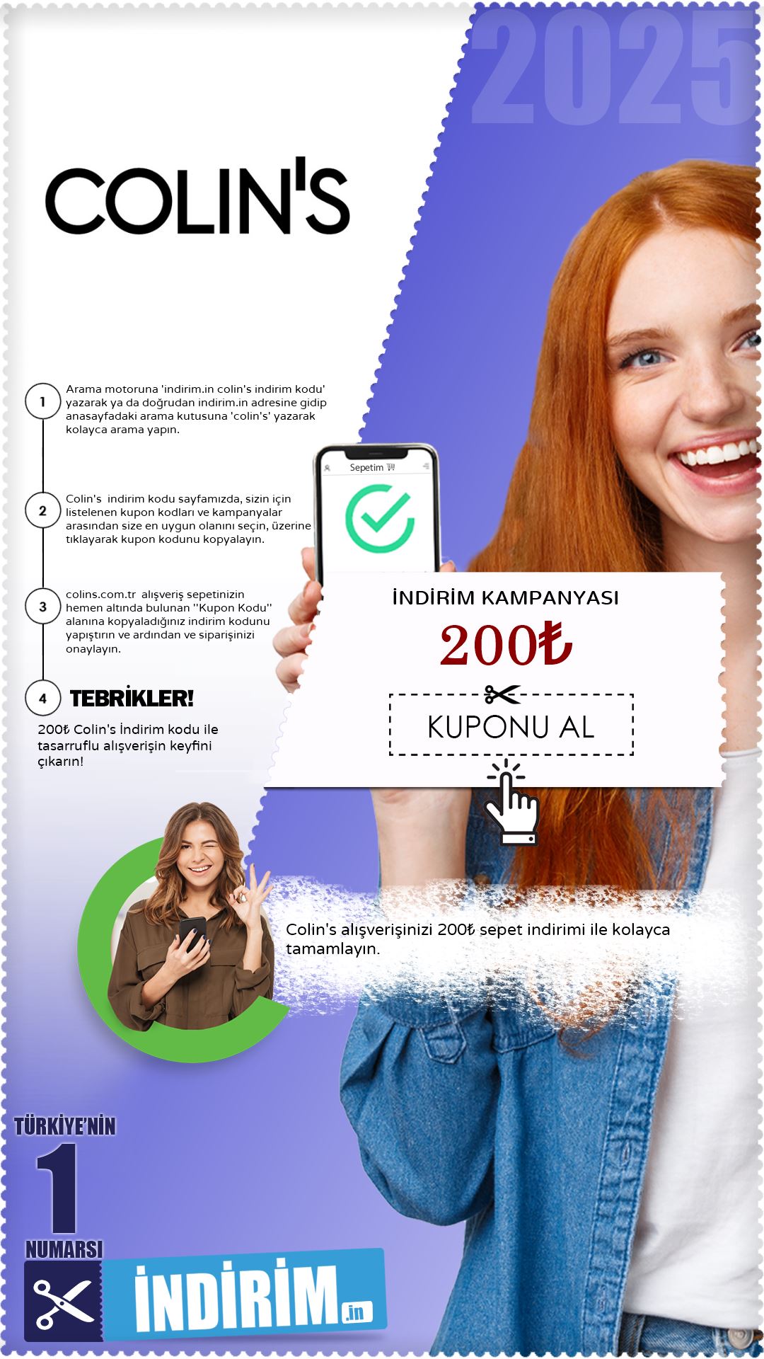 200₺ Colin's Tasarruf Fırsatı