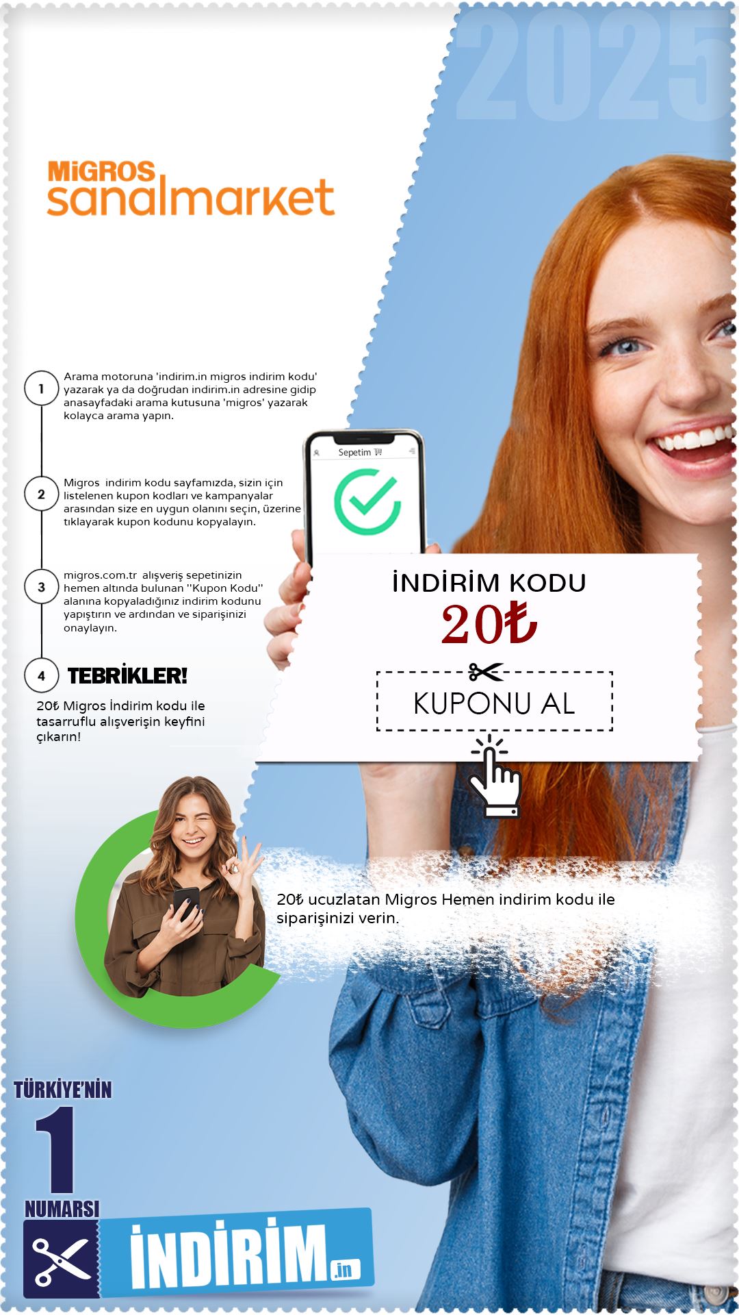20₺ Migros İndirim Kodu