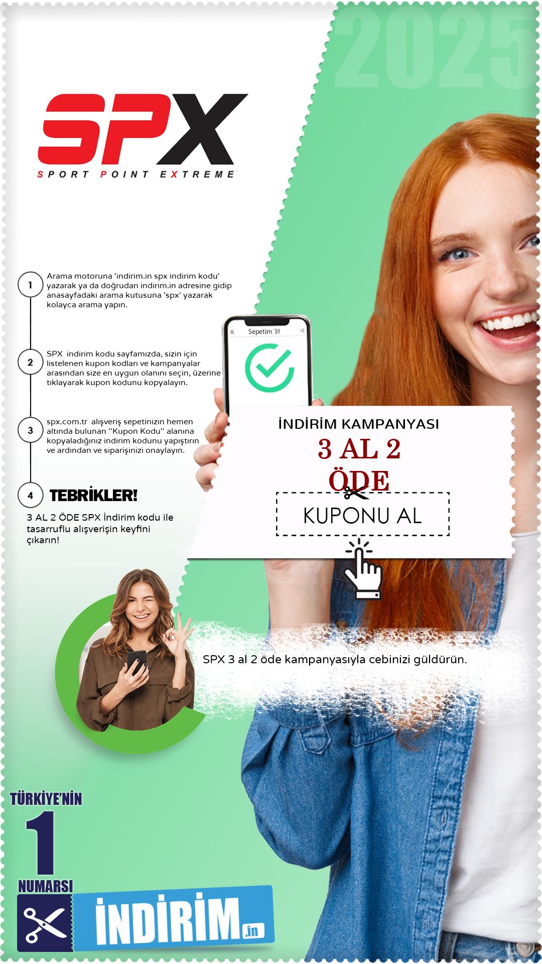 3 Al 2 Öde Spx Fırsatları