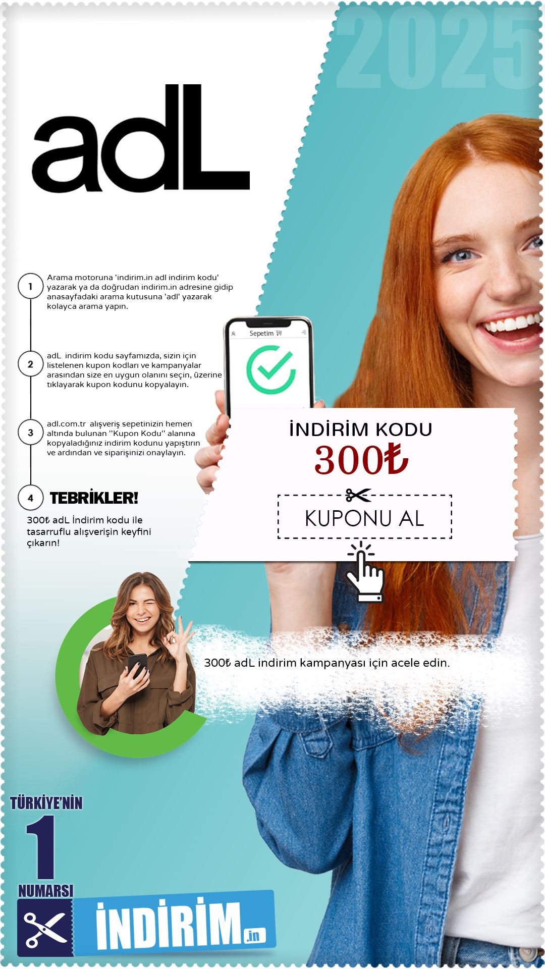 300₺ Adl İndirim Fırsatı