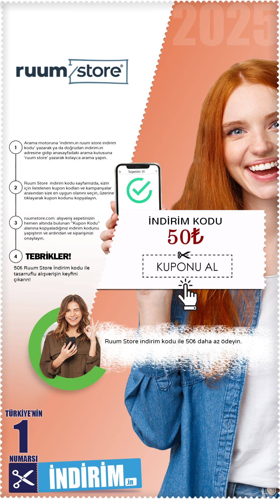 50₺ Değerinde Ruum Store İndirim Kodu