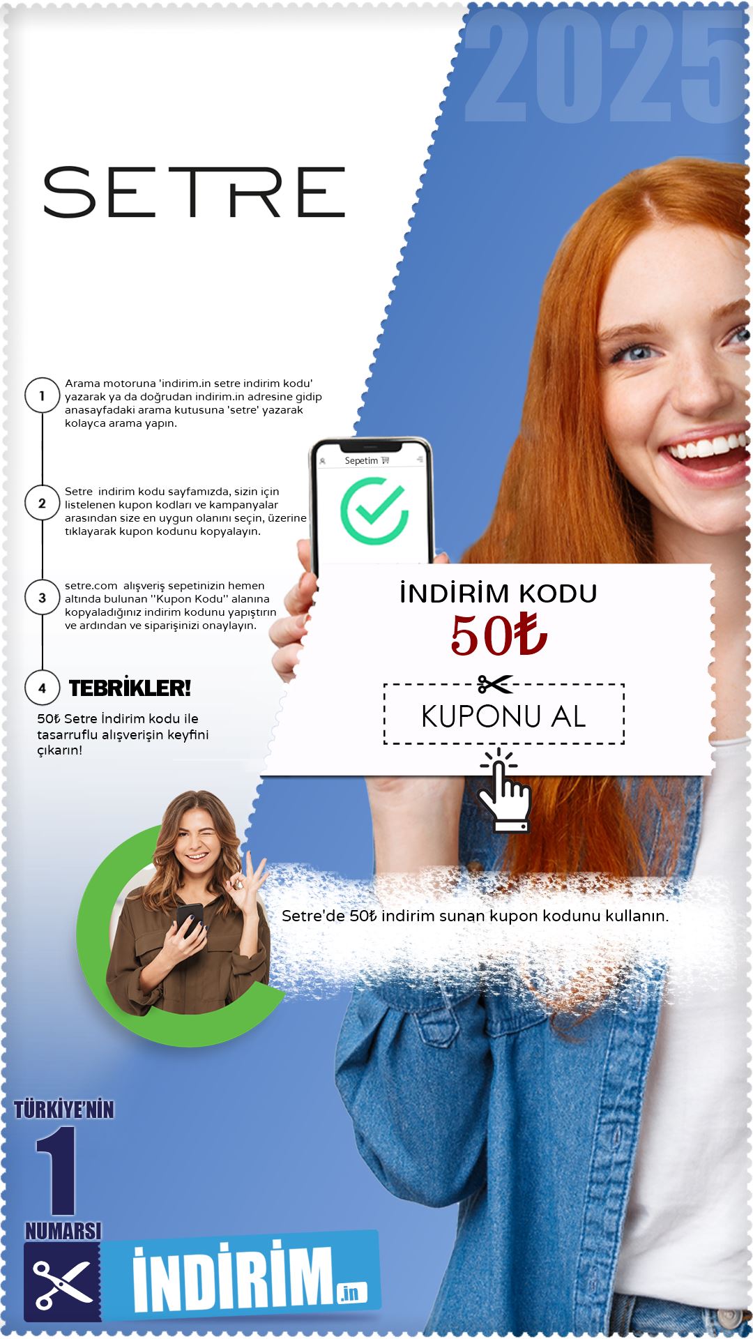 50₺ Setre İndirim Kodu