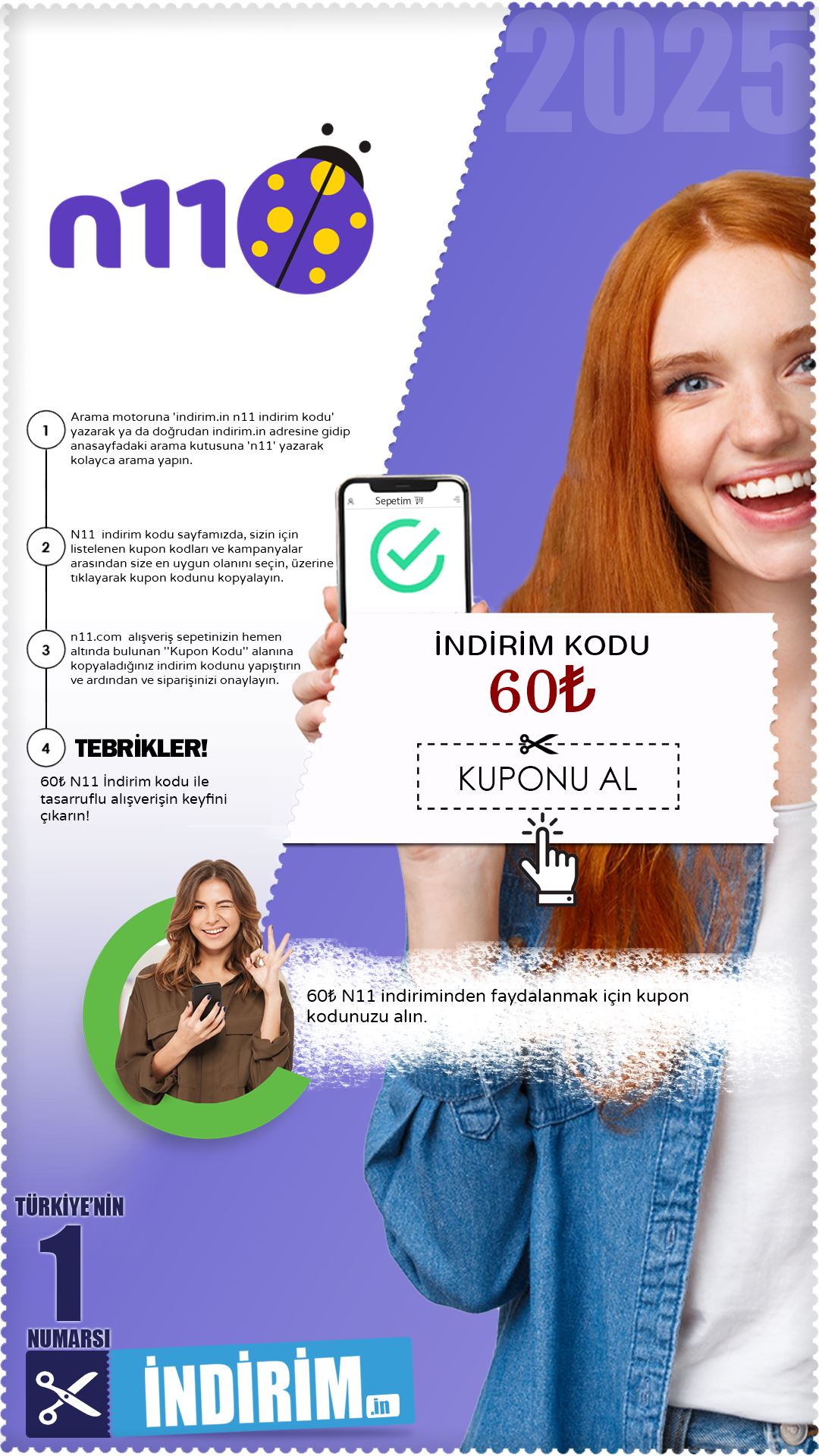60₺ N11 İndirim Kupon Kodu