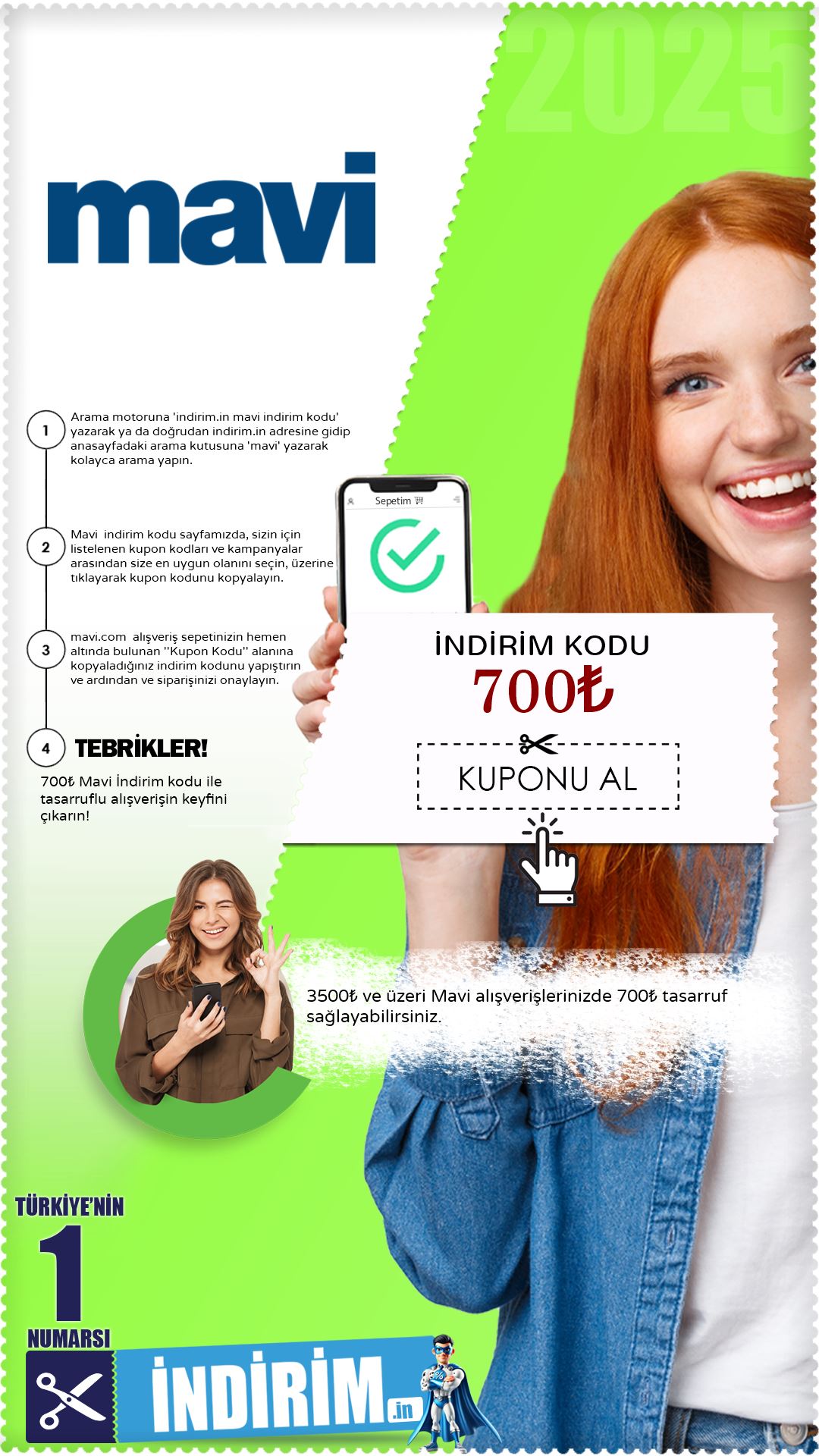 700₺ Mavi İndirim Kodu