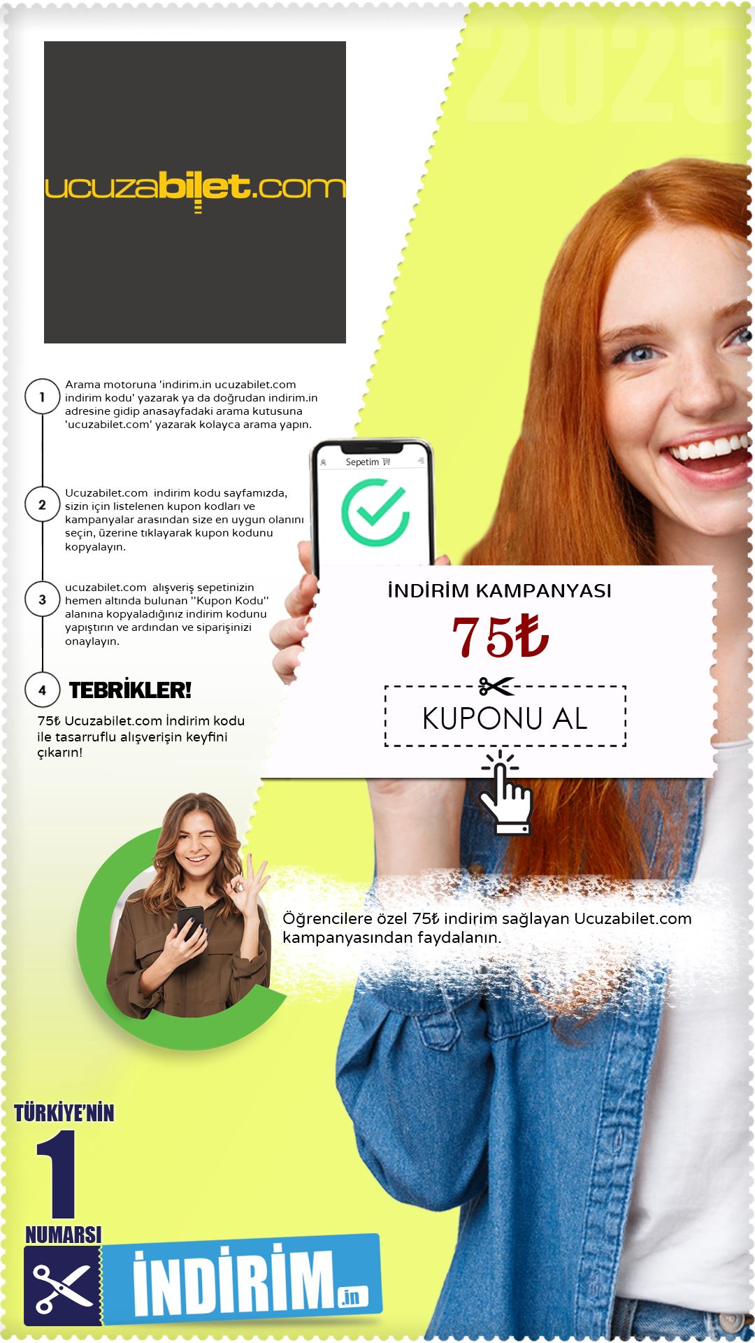 75₺ Ucuzabilet.Com Öğrenci İndirimi