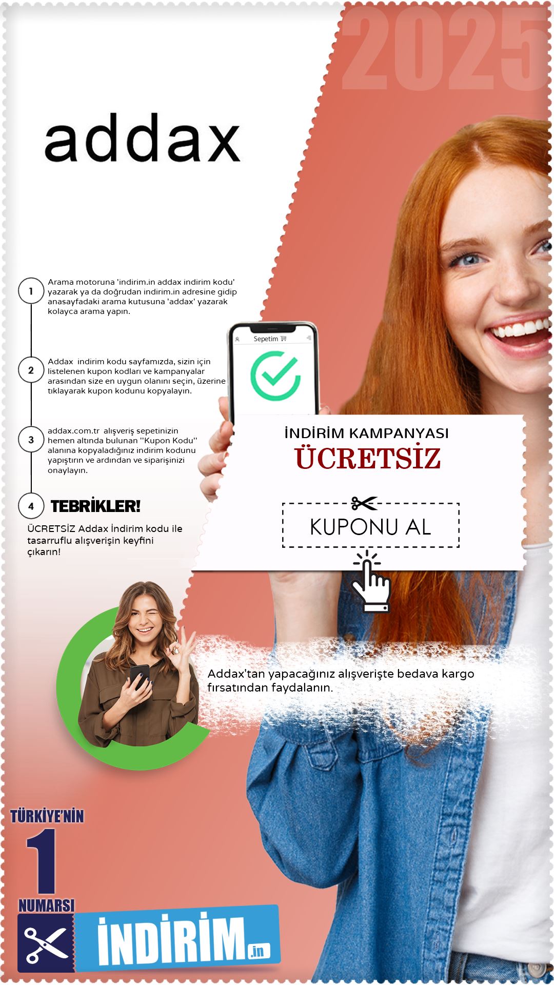 Addax Ücretsiz Kargo Fırsatı
