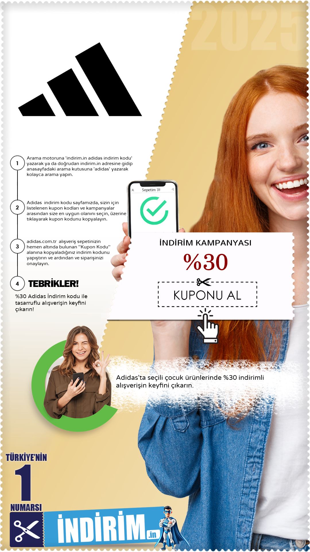 Adidas %30 İndirim Fırsatı
