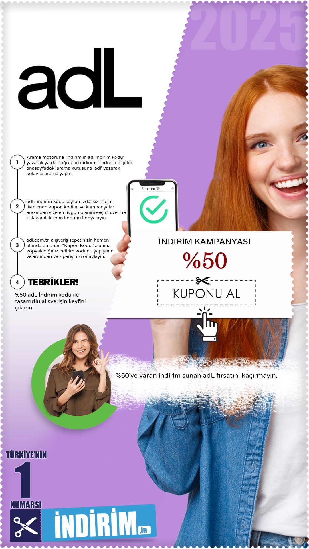Adl %50'Ye Varan İndirim Fırsatı