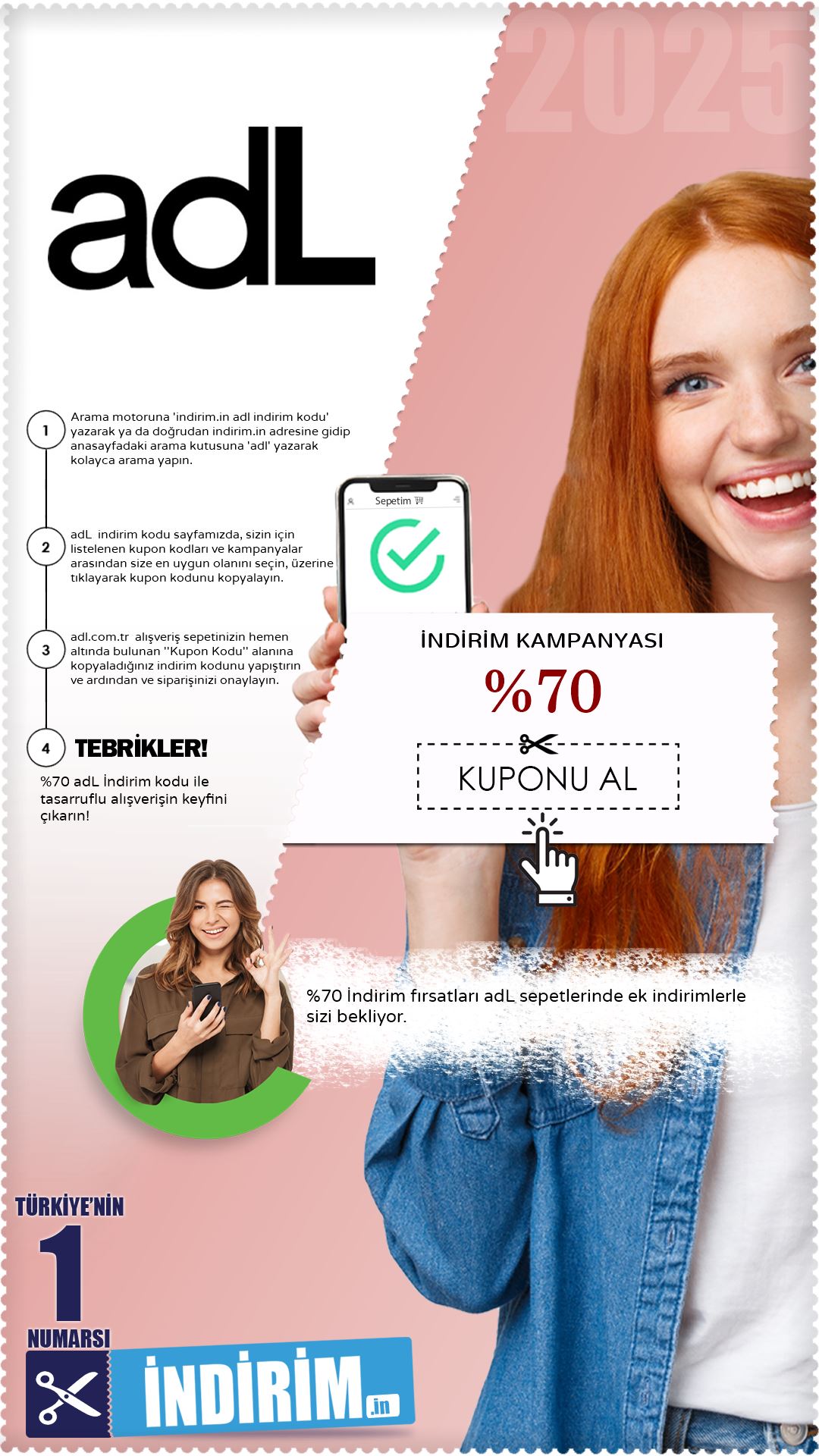 Adl %70 İndirim Kampanyası