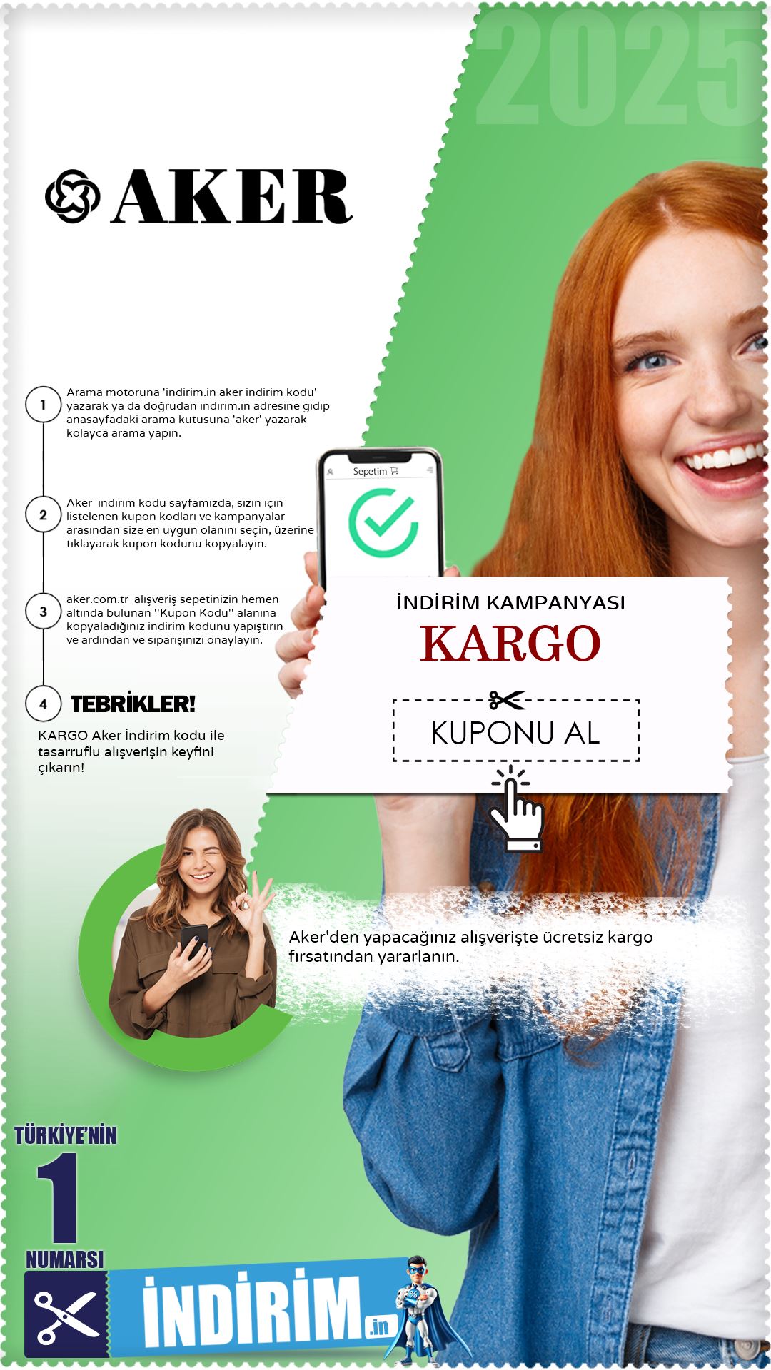 Aker Kargo Bedava Fırsatı