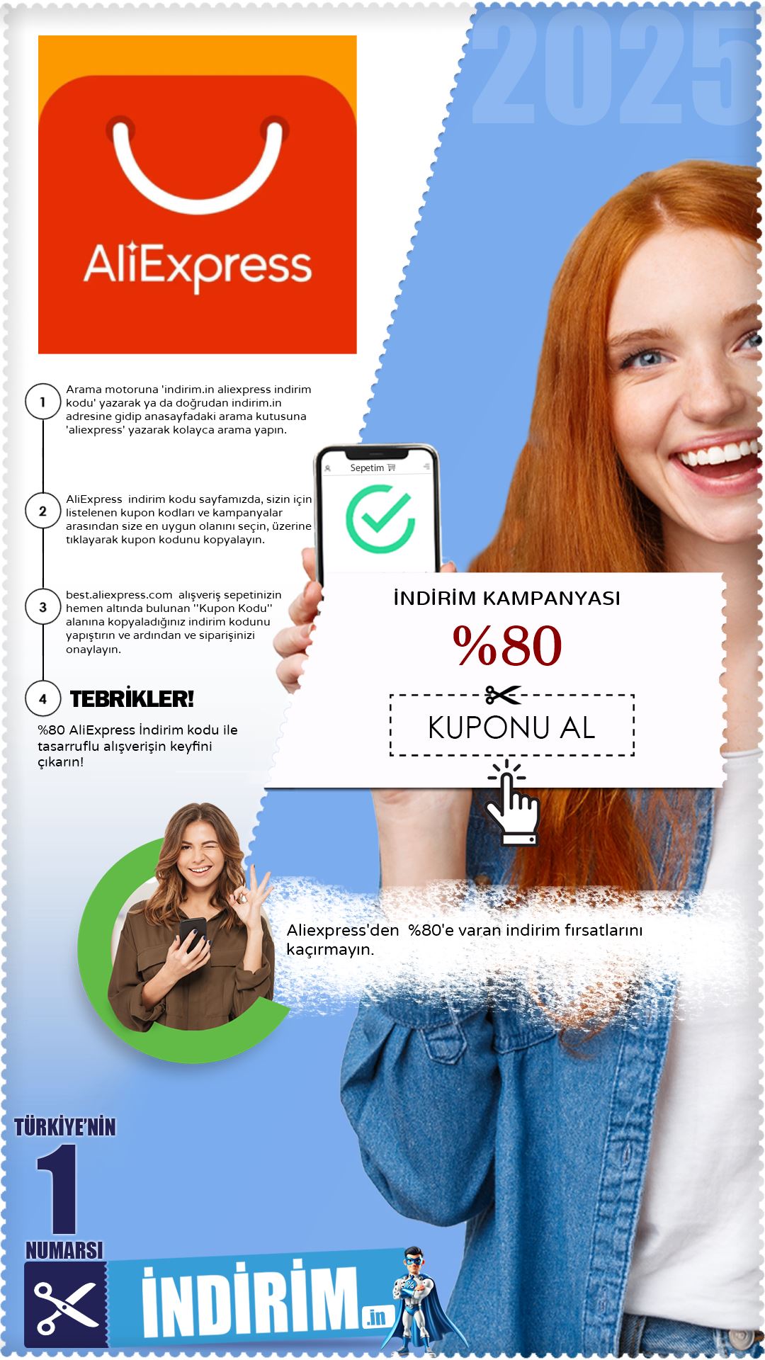 Aliexpress %80 Yazİndirim Kampanyası