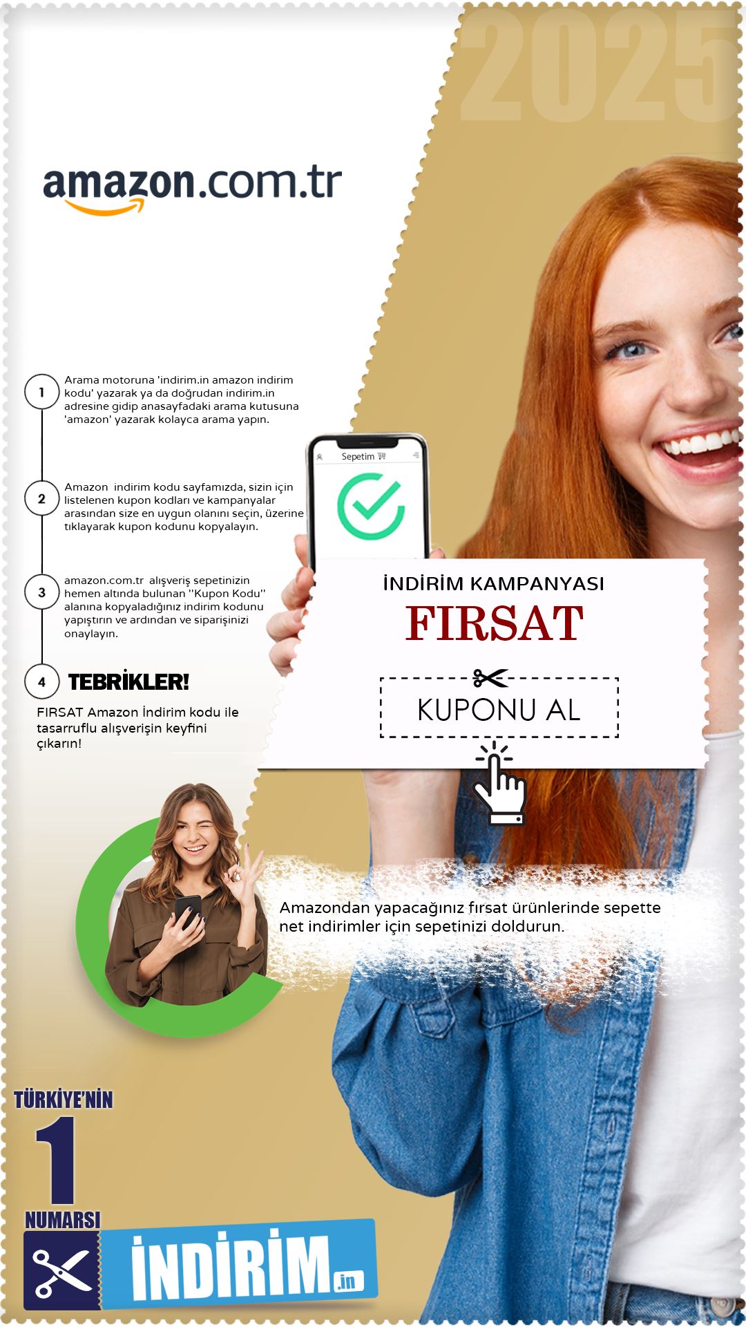 Amazondan Sepette İndirim Fırsatları