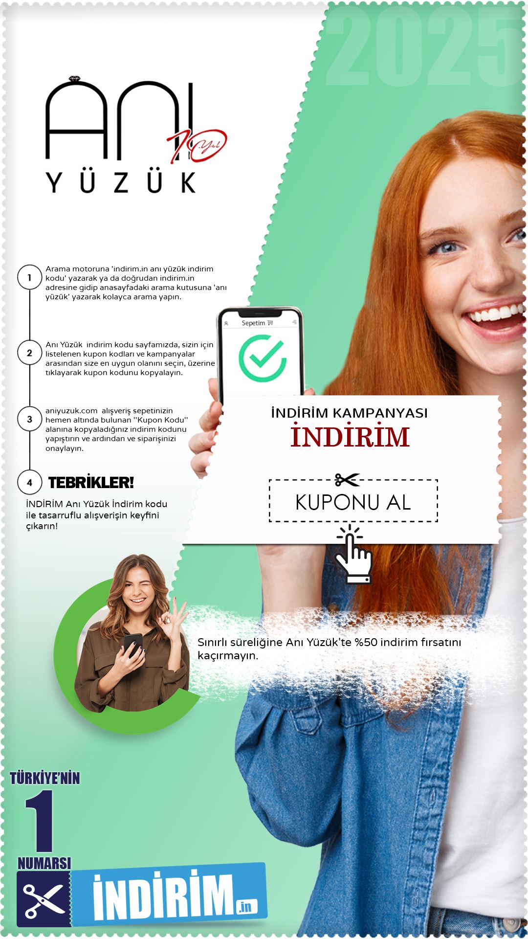 Anı Yüzük İndirim Kampanyası