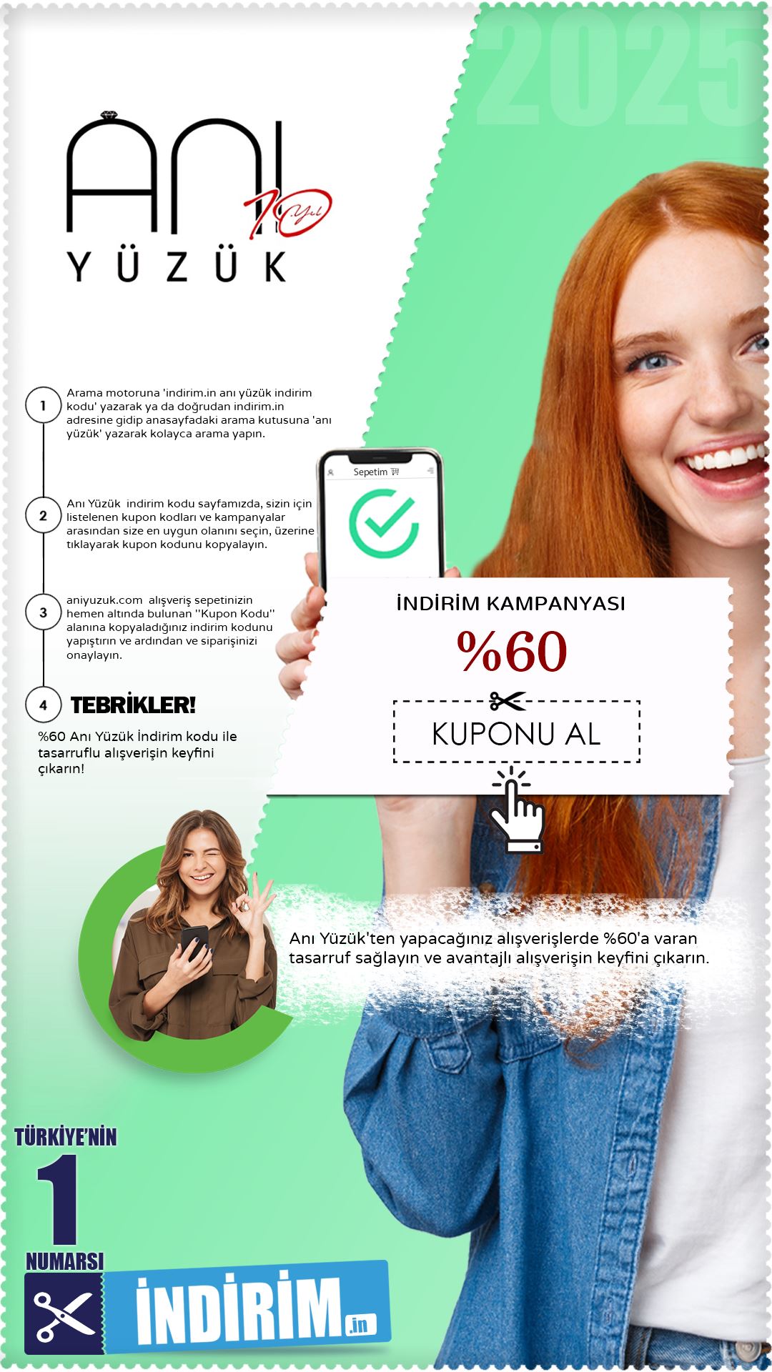 Anı Yüzük %60'A Varan İndirim Kampanyası