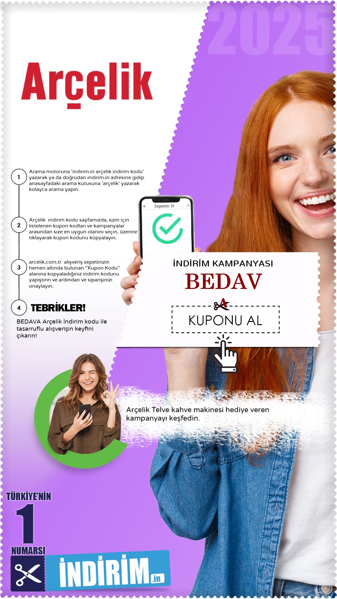 Arçelik Telve Kahve Makinesi Bedava Fırsatı