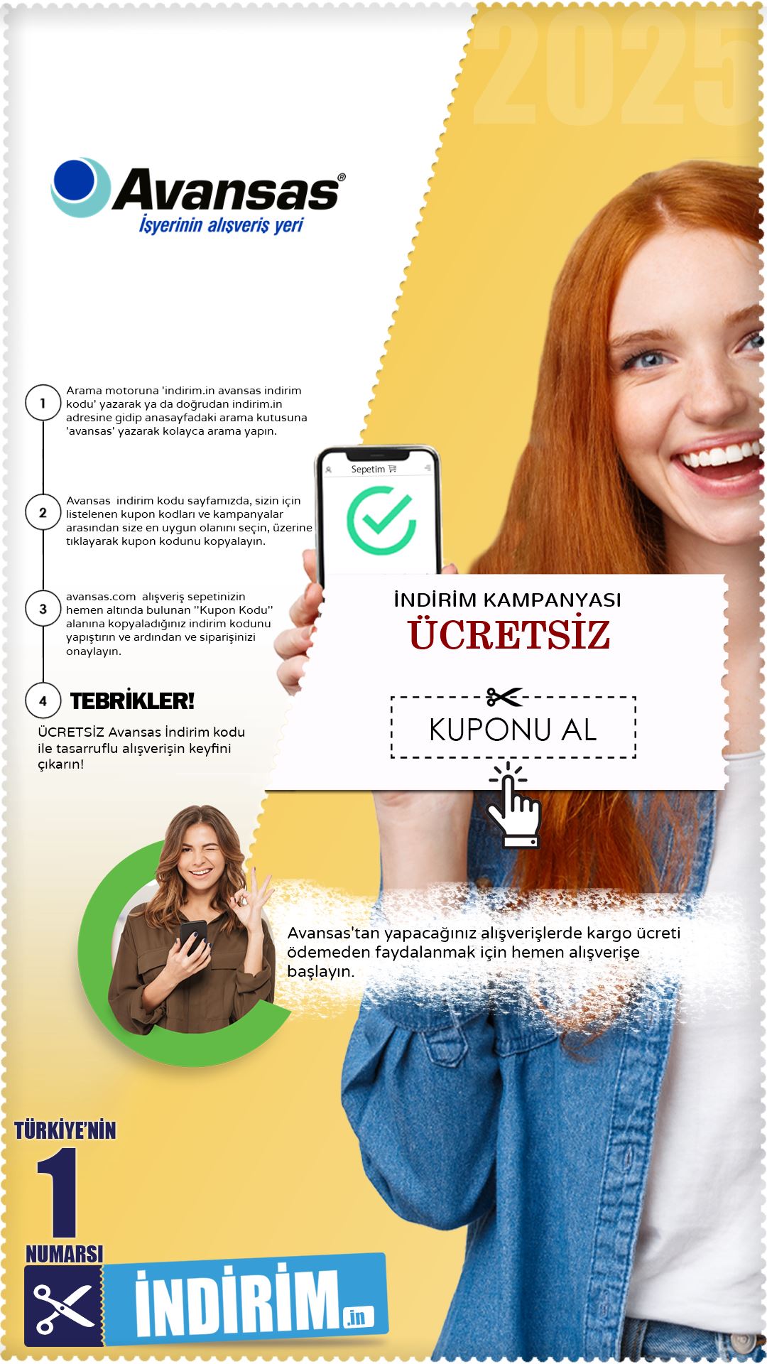 Avansas Ücretsiz Kargo Kampanyası