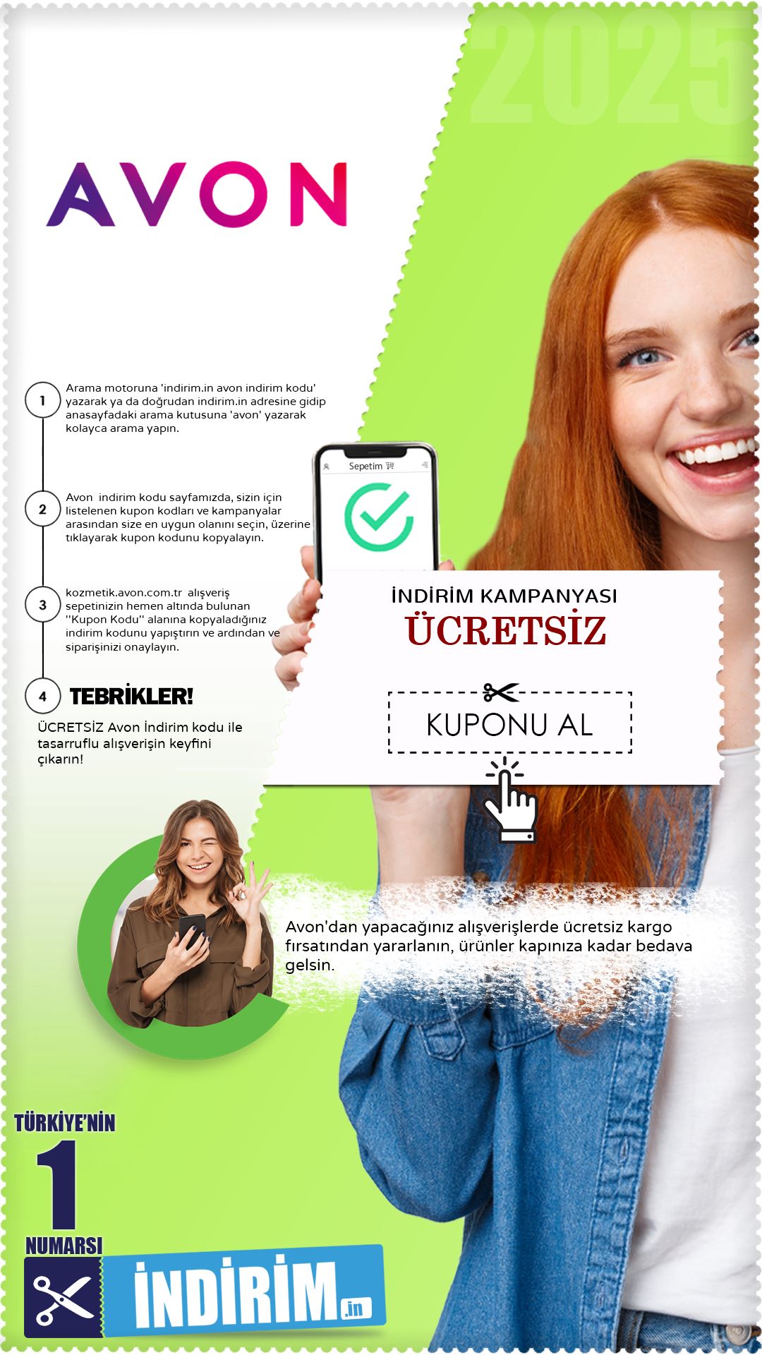 Avon Ücretsiz Kargo Fırsatı