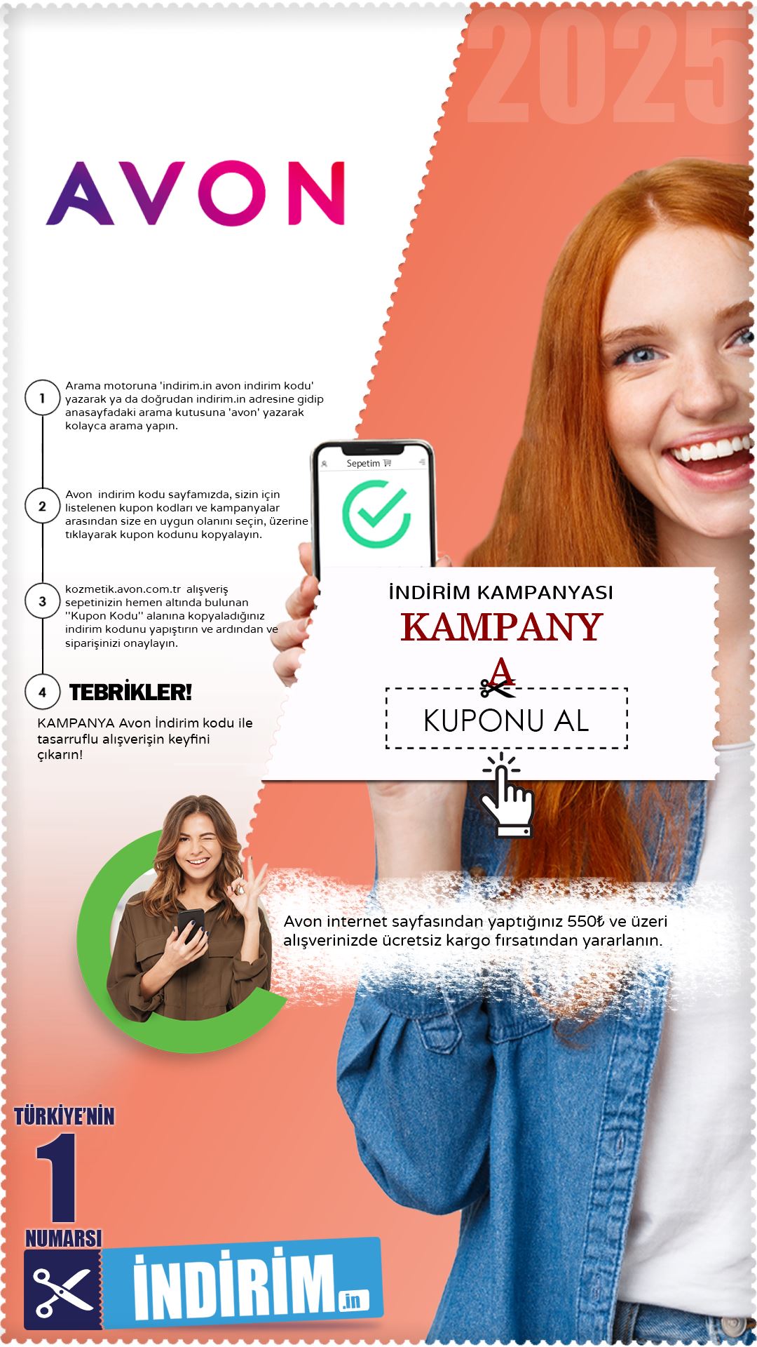 Avon Ücretsiz Kargo Kampanyası