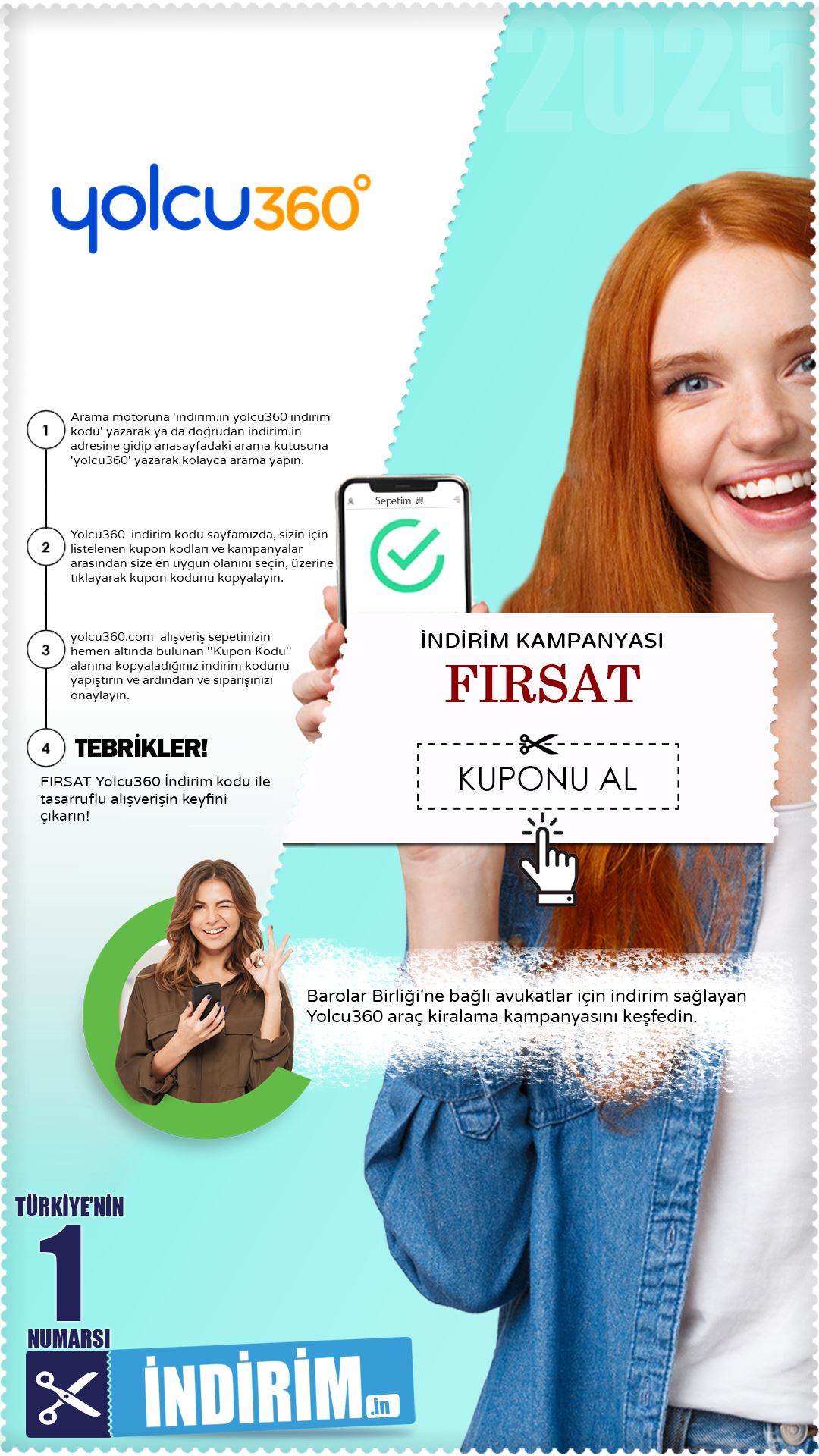 Avukatlara Özel Yolcu360 İndirim Fırsatı