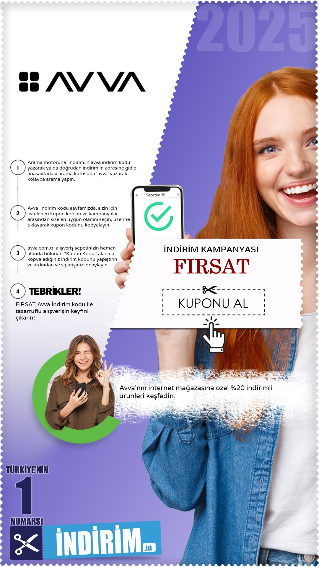 Avva Sepette %20 İndirim Kampanyası