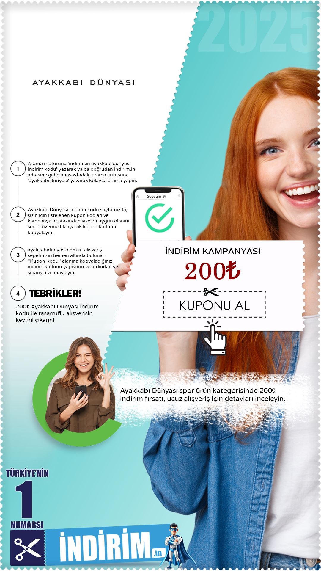 Ayakkabı Dünyası 200₺ Kampanyası