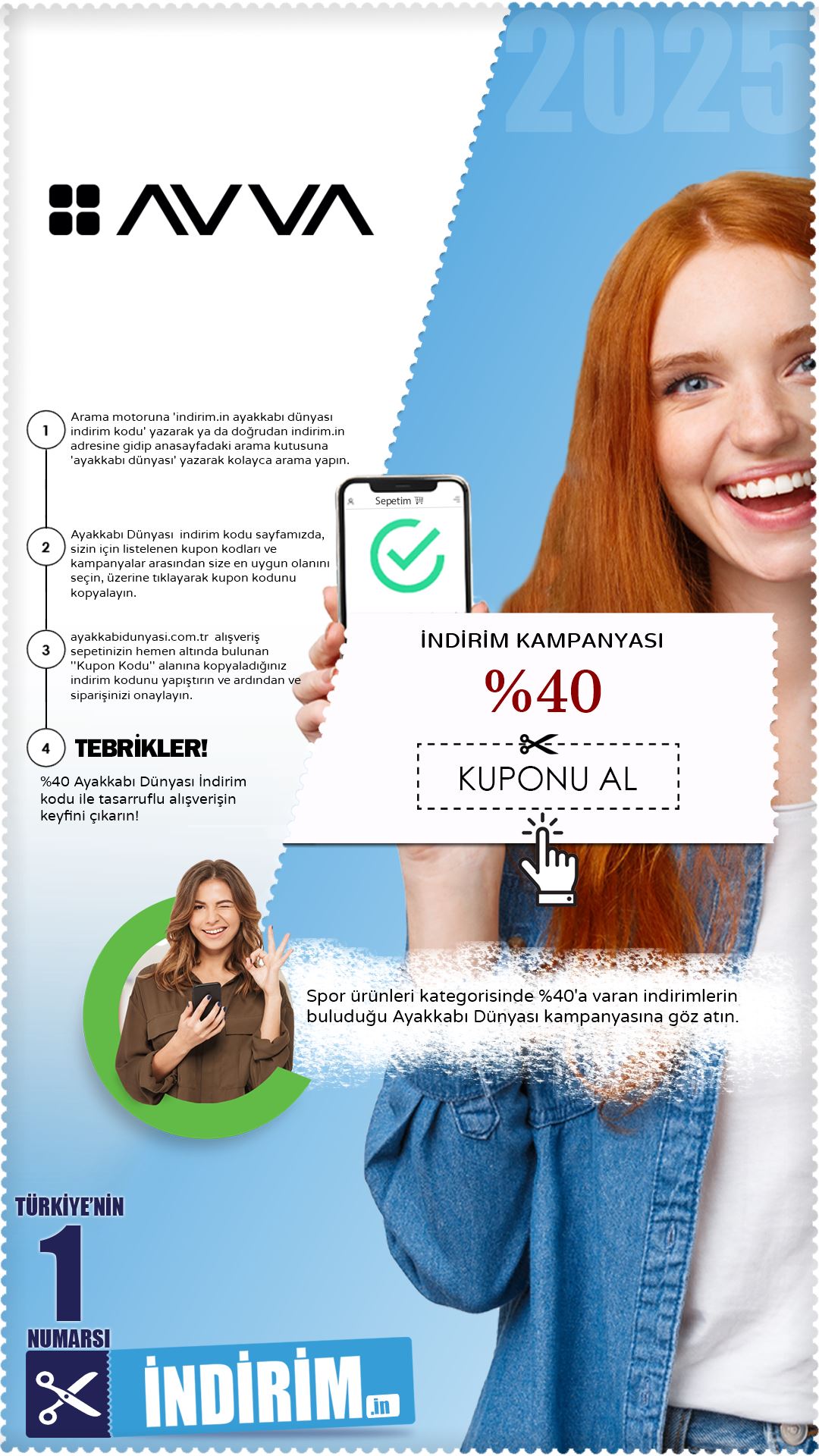 Ayakkabı Dünyası Spor Ürünlerinde %25 İndirim