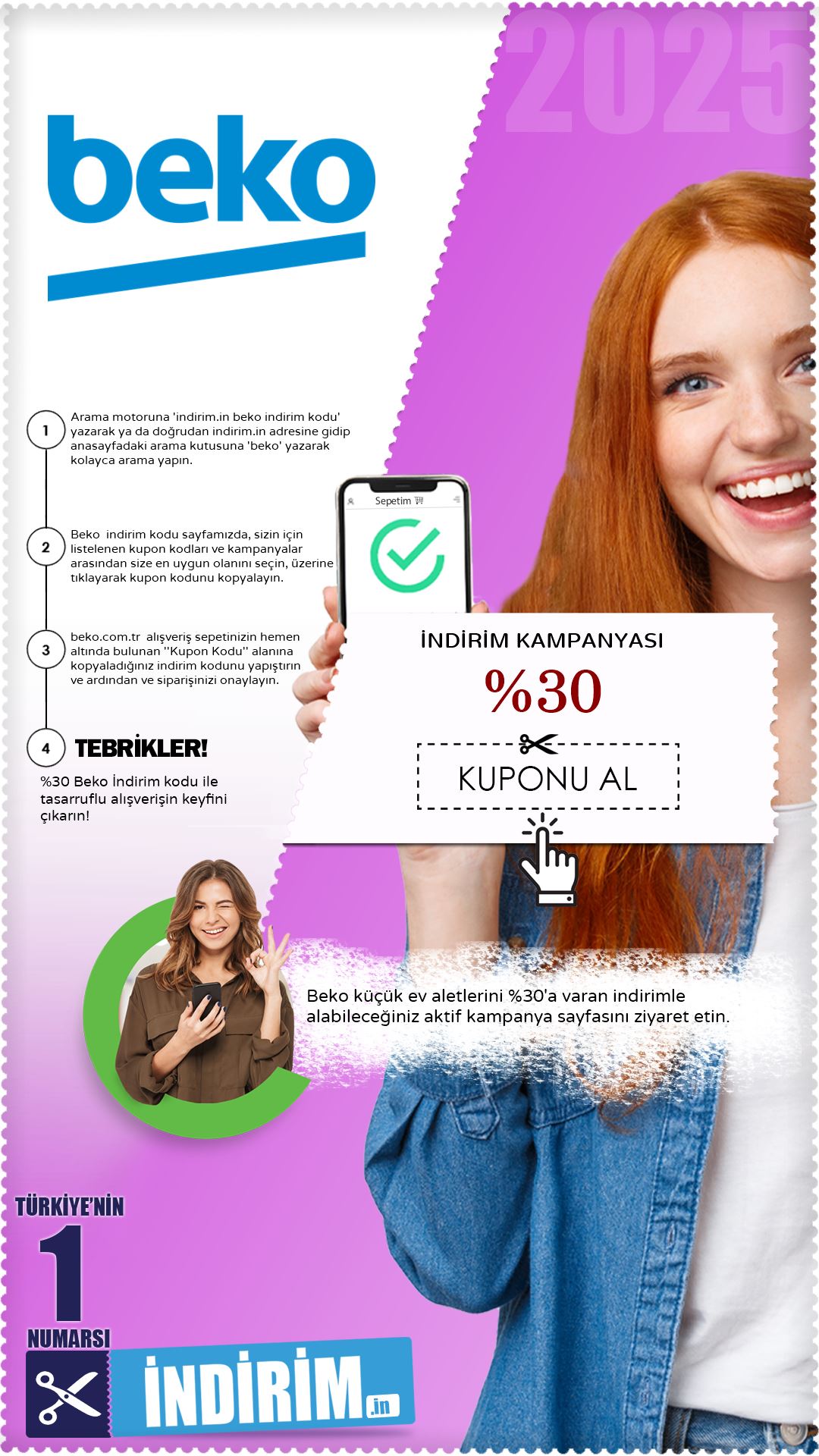 Beko %30 Küçük Ev Aletleri Fırsatı