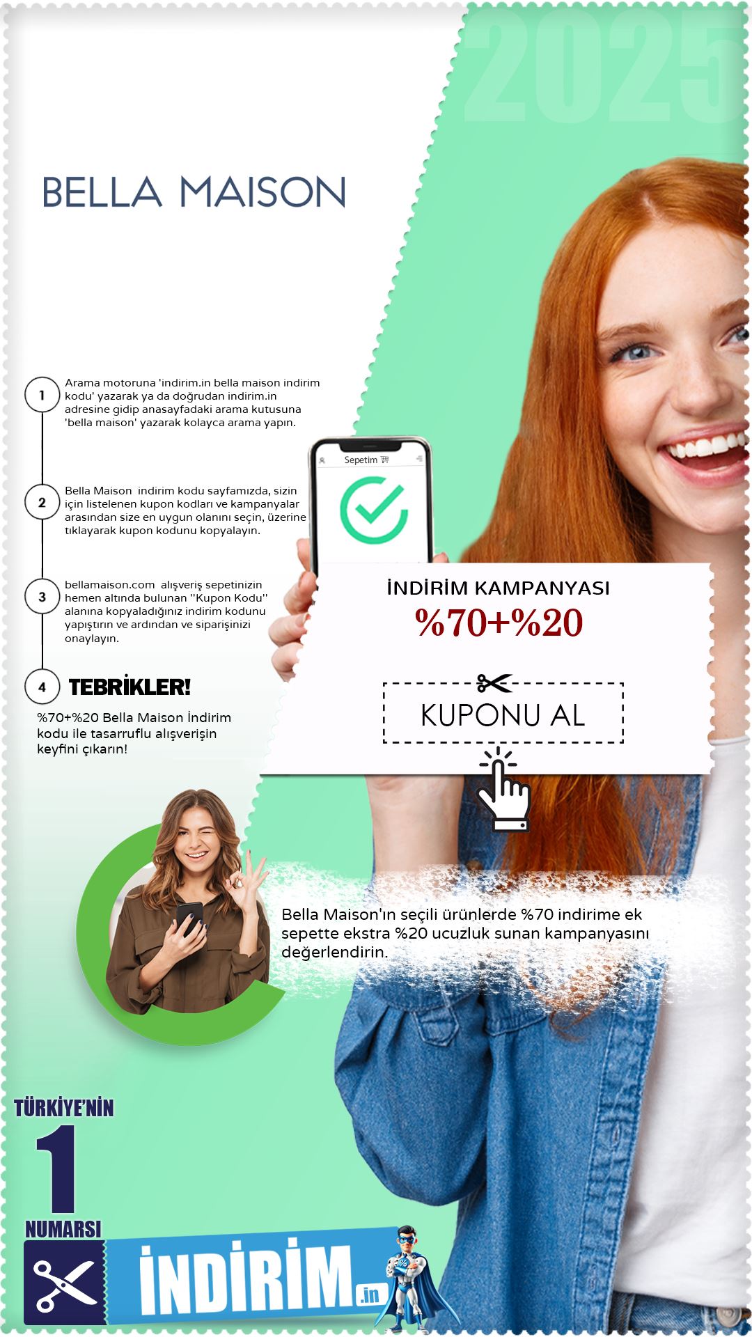 Bella Maison %70 + %20 Yaz İndirim Fırsatı