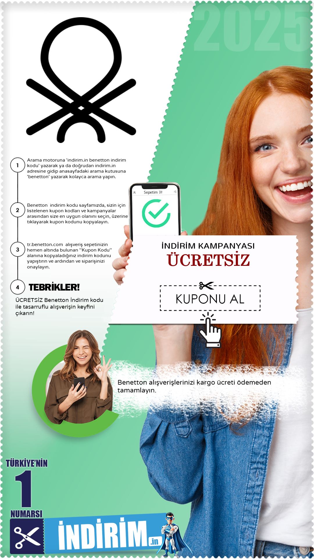 Benetton Ücretsiz Kargo Kampanyası