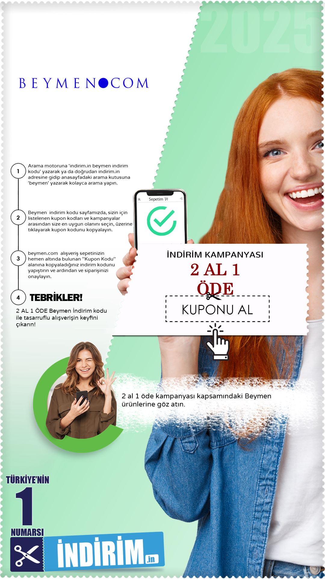 Beymen 2 Al 1 Öde İndirim Kampanyası