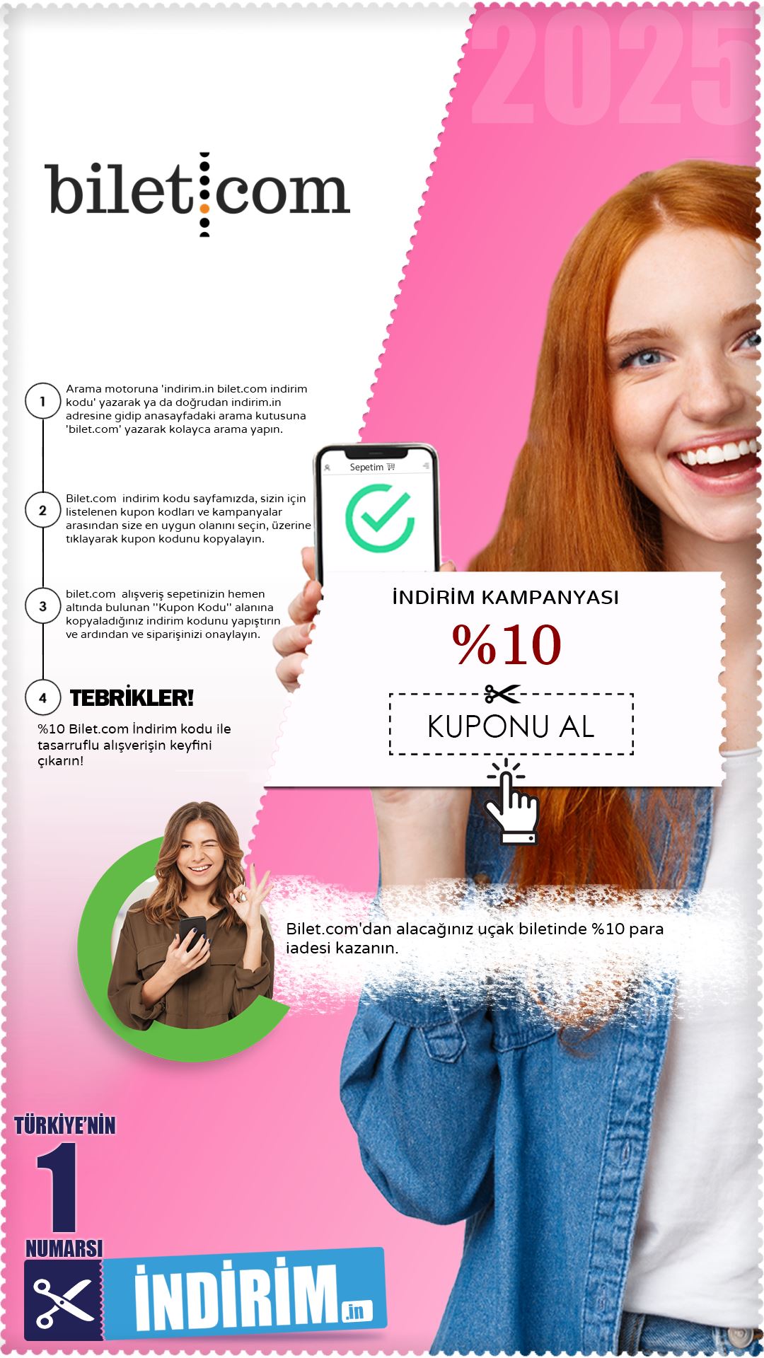 Bilet.Com %10 Para İadesi Fırastı
