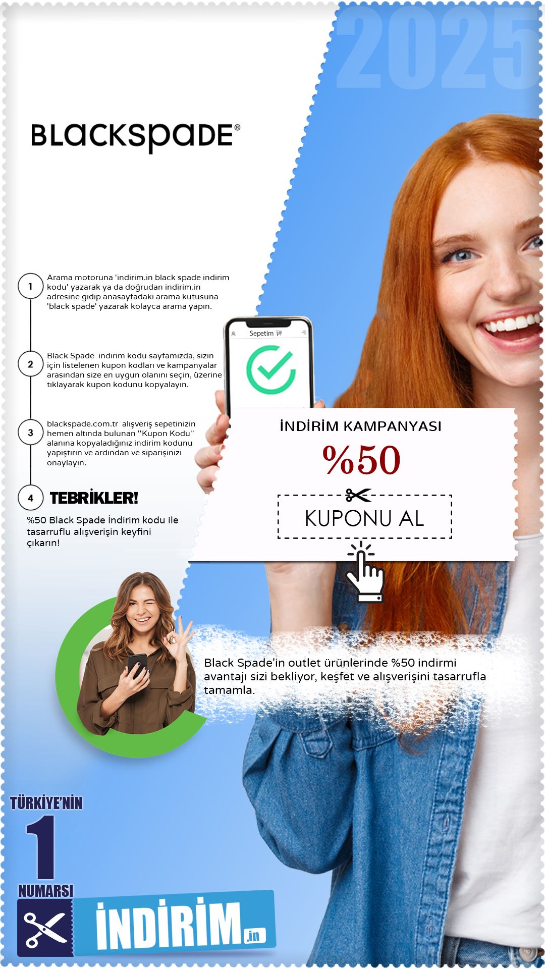 Black Spade %50 Outlet İndirimi