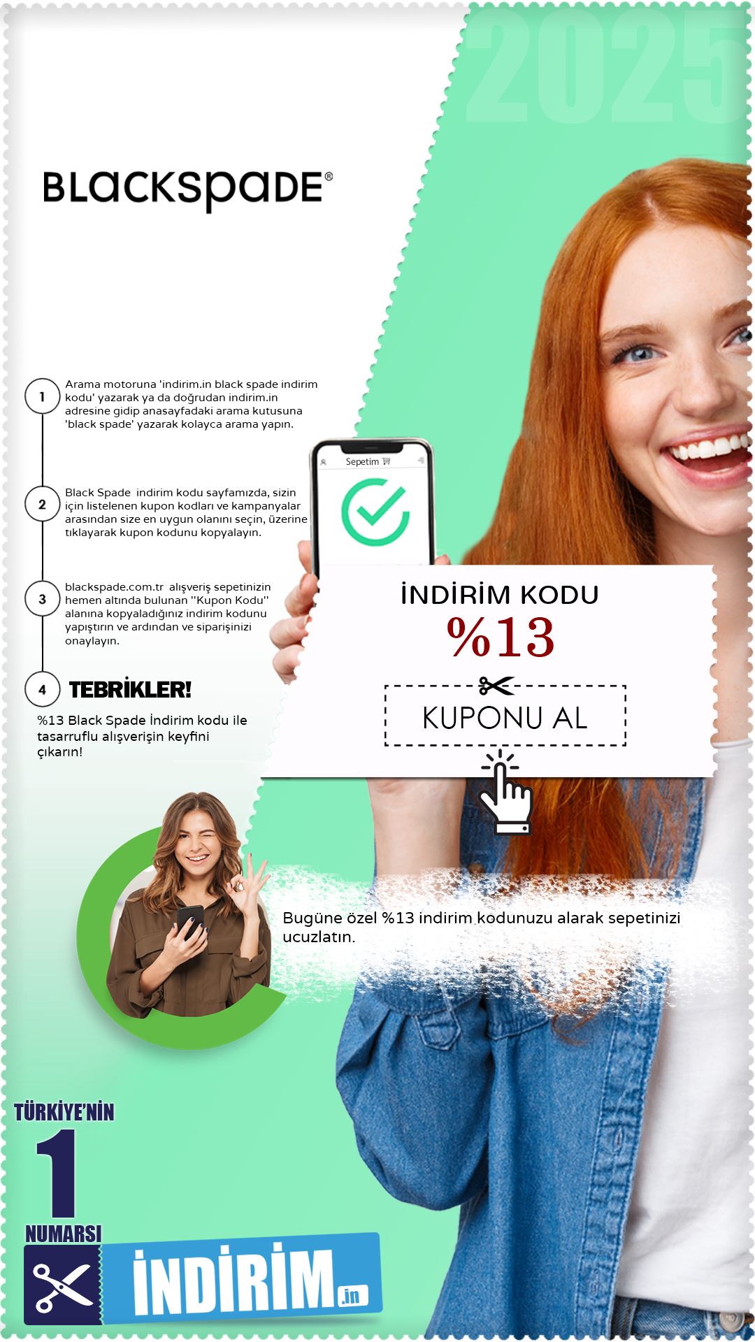 Blackspade %13 İndirim Kodu