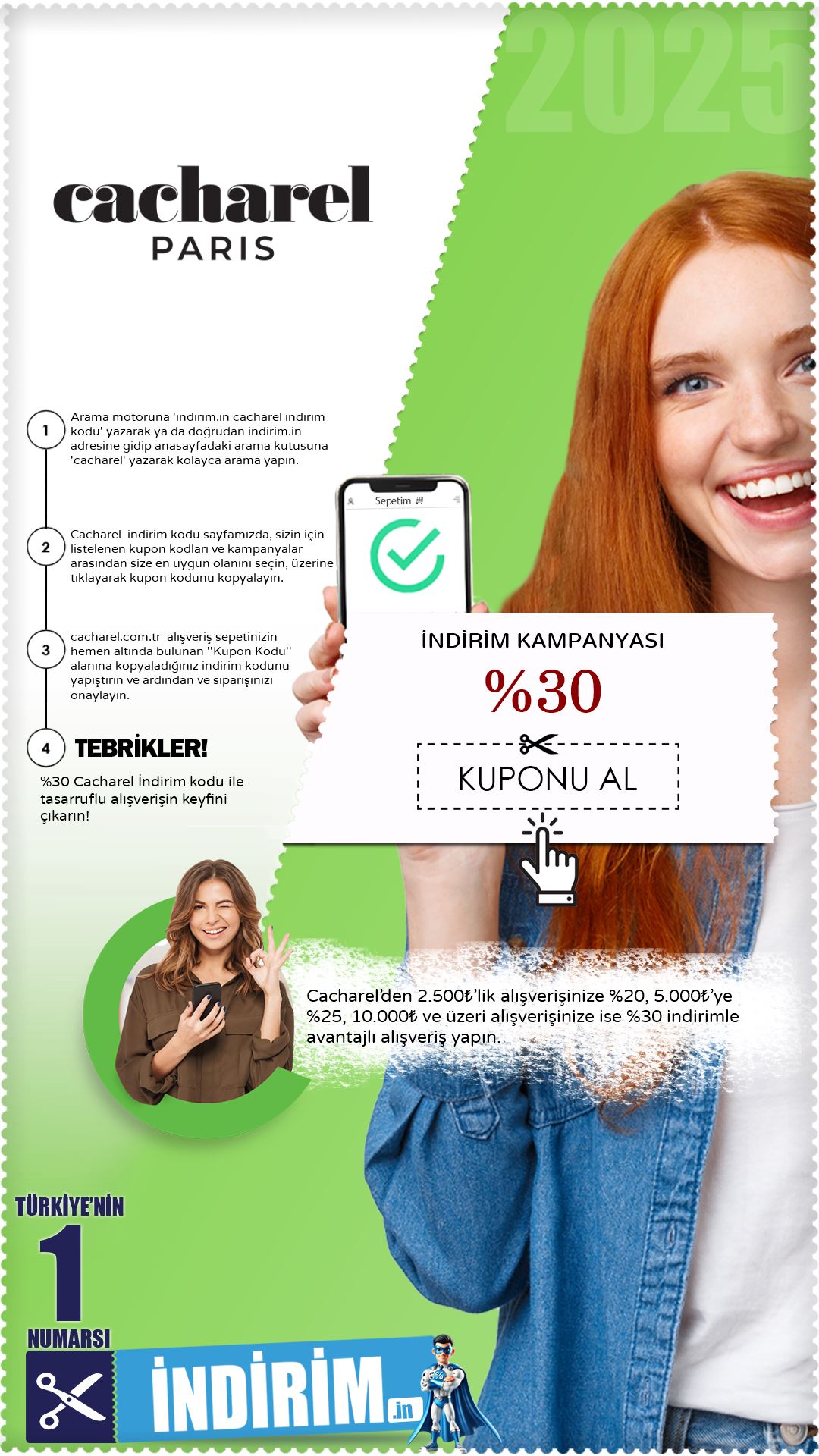 Cacharel %30 İndirim Fırsatı