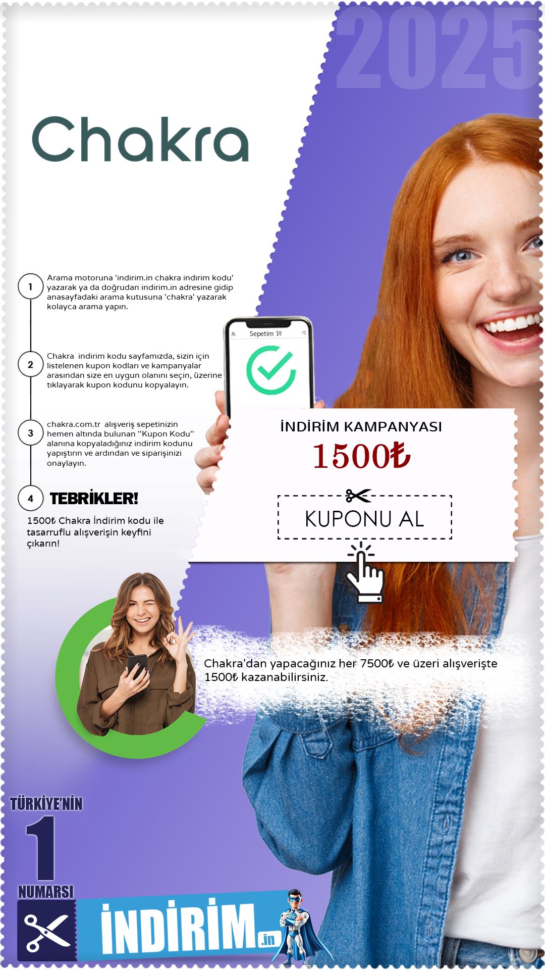 Chakra 1500₺ İndirim Kampanyası