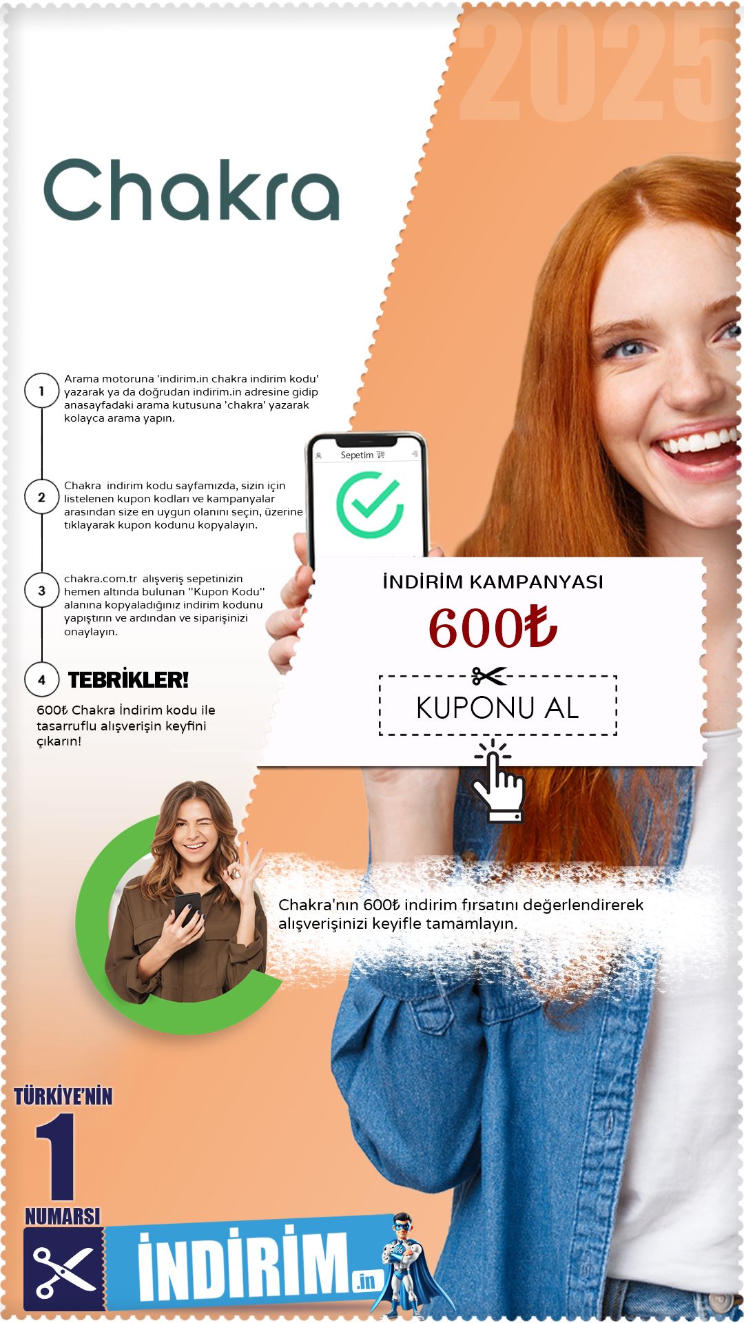 Chakra 600₺ İndirim Fırsatı