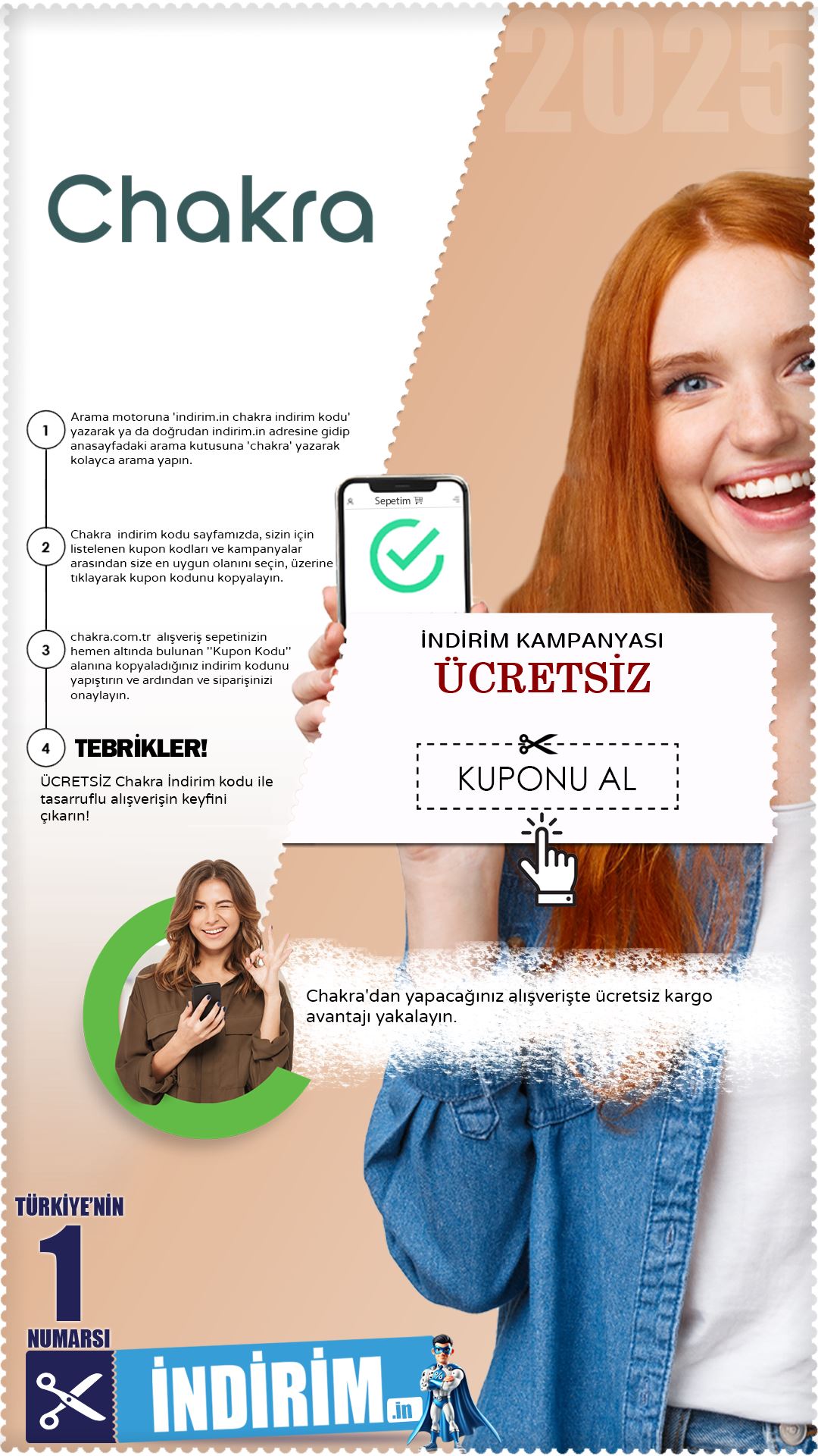 Chakra Ücretsiz Kargo Fırsatı
