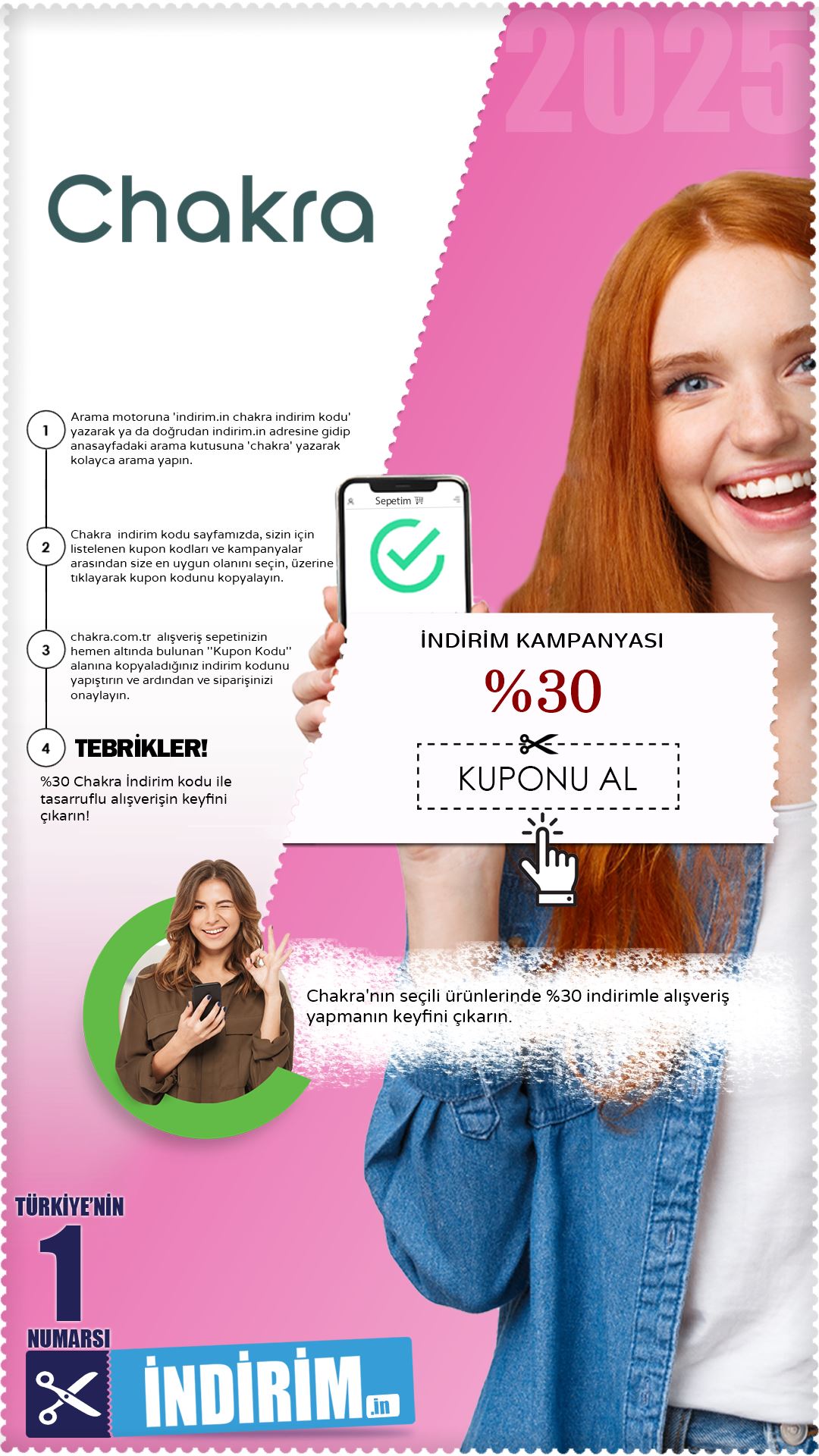 Chakra %30 İndirim Kampanyası
