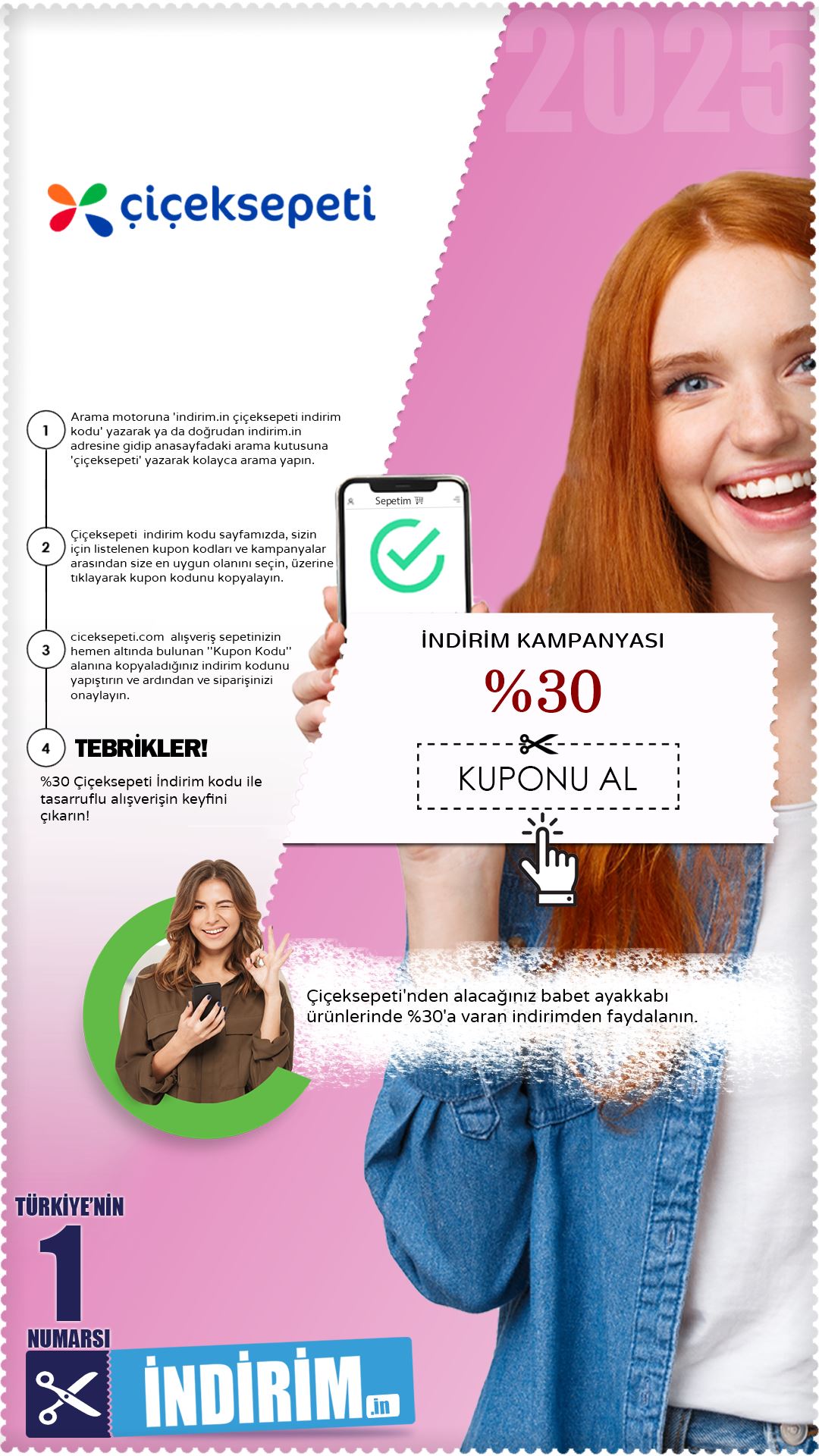 Çiçeksepeti %30'A Varan Ayakkabı İndirim Fırsatı
