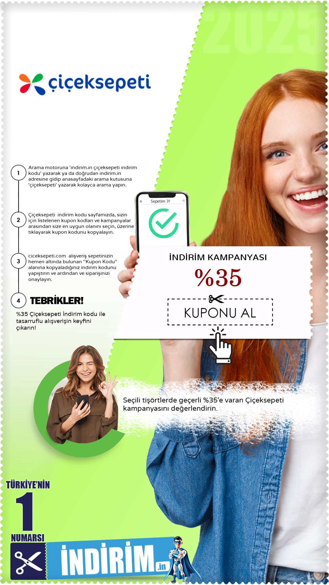 Çiçeksepeti %35'E Varan Yaz Fırsatları