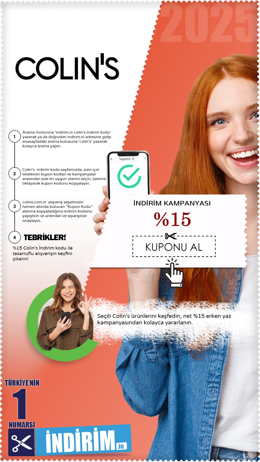 Colin's Net %15 Erken Yaz İndirimi