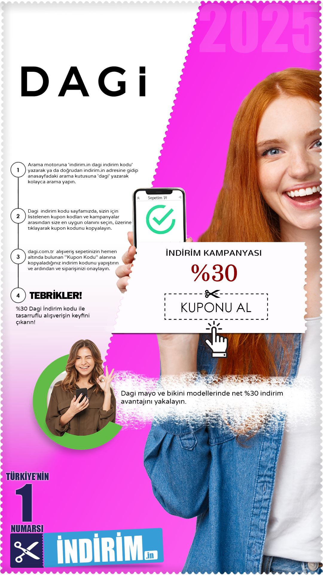 Dagi Mayo & Bikini %30 İndirim