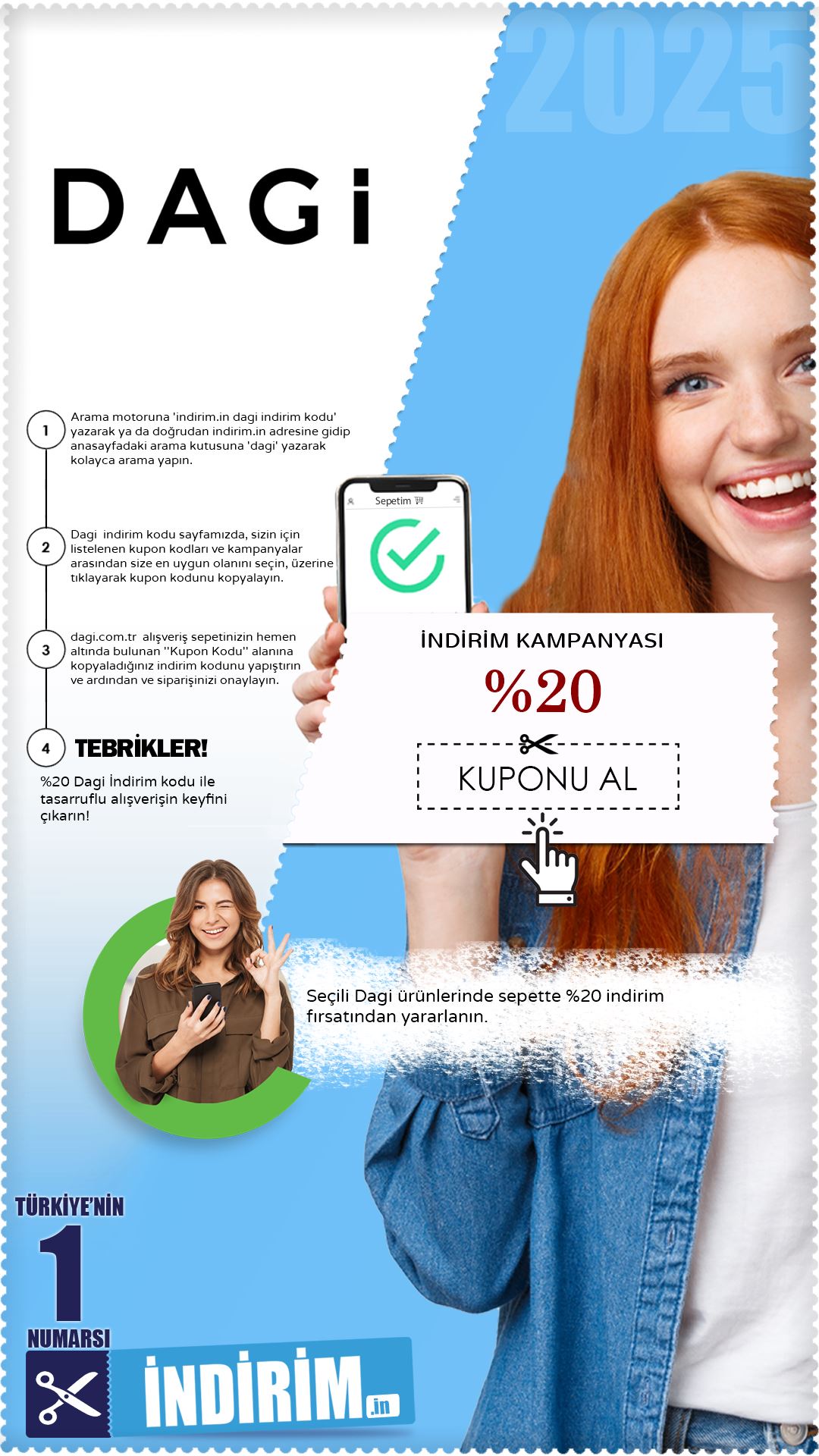 Dagi %20 İndirim Kampanyası